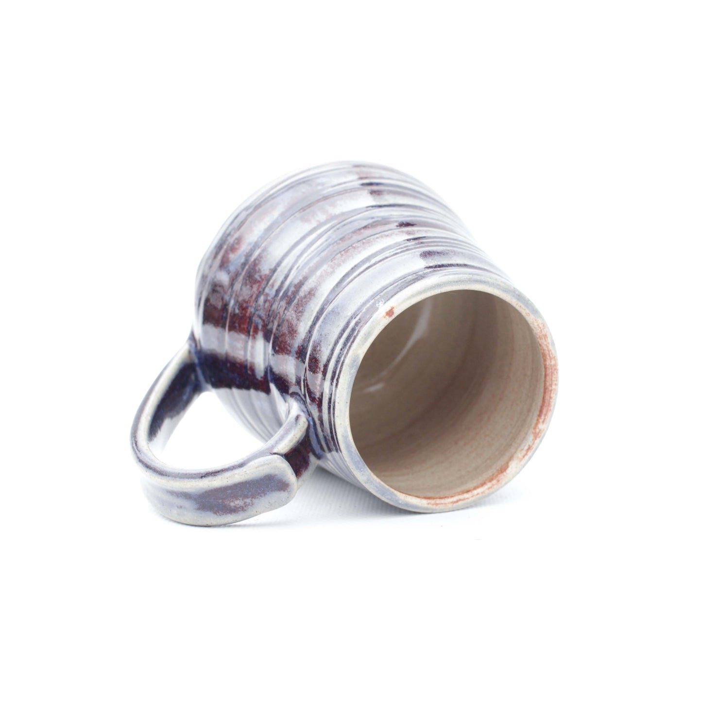 Fire & Ice Textured Stoneware Mug