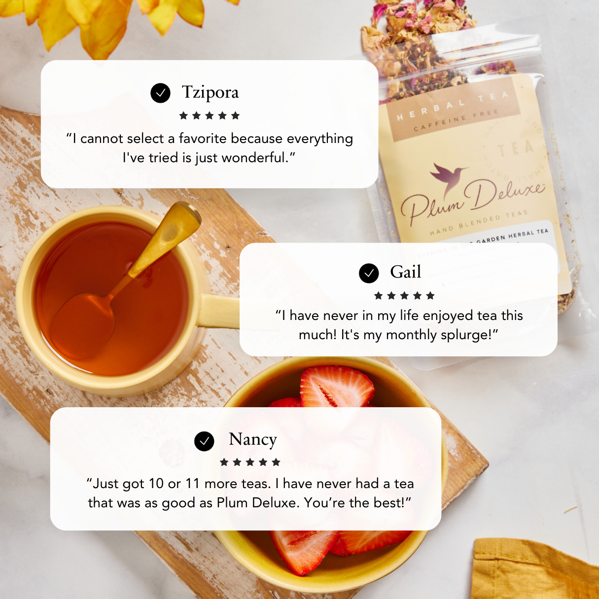 Self Care Apricot Elderberry Herbal Loose Leaf Tea Honeybush