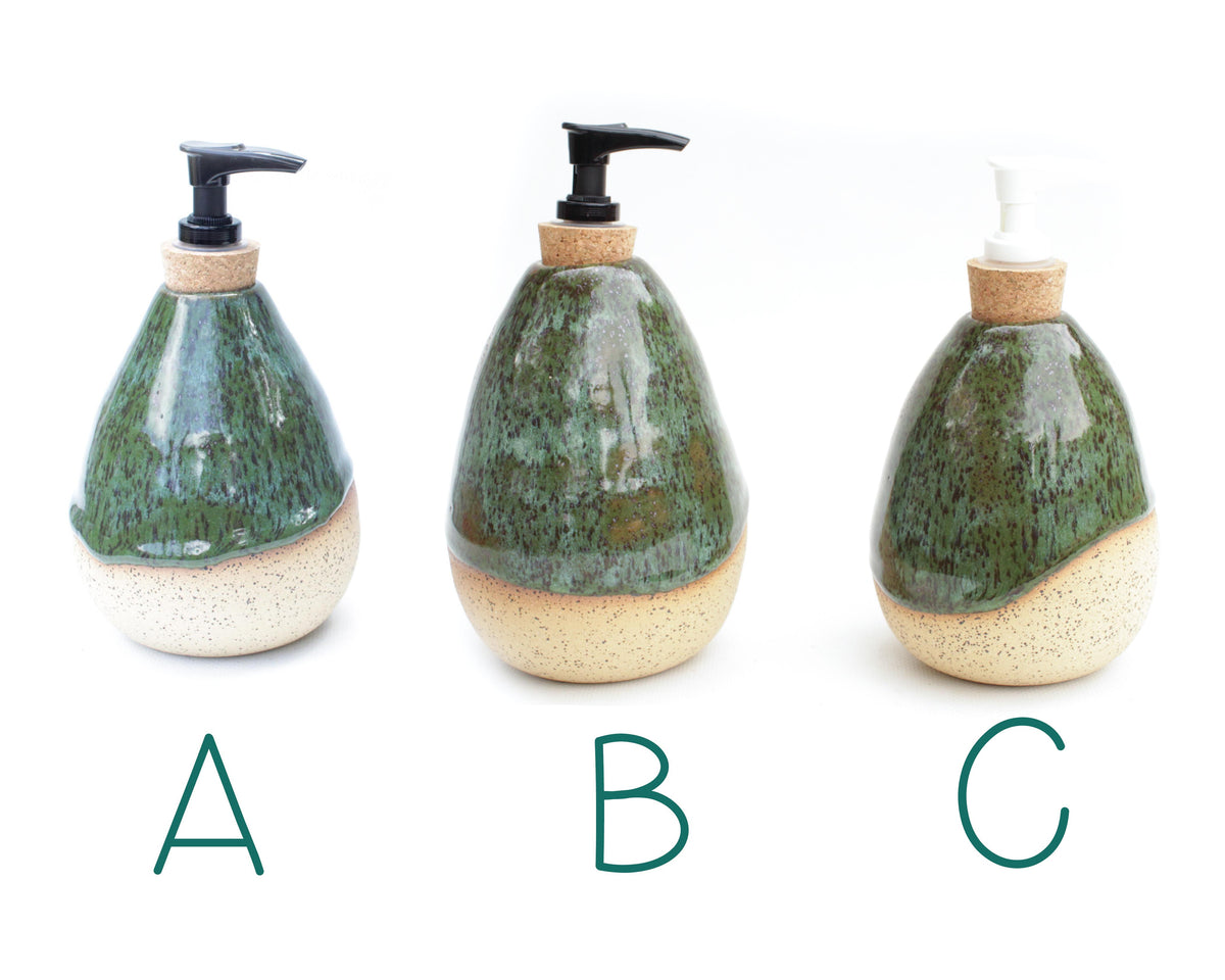 Ceramic Soap Dispenser with Pump
