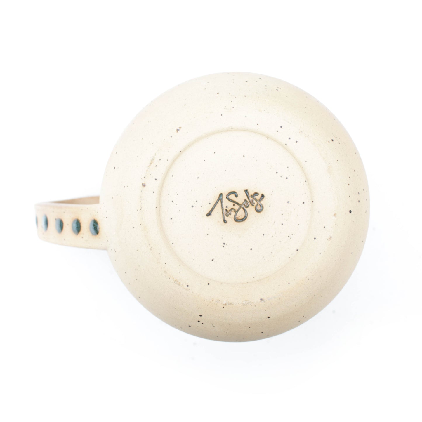 Emerald Ocean Speckled Stoneware Mug