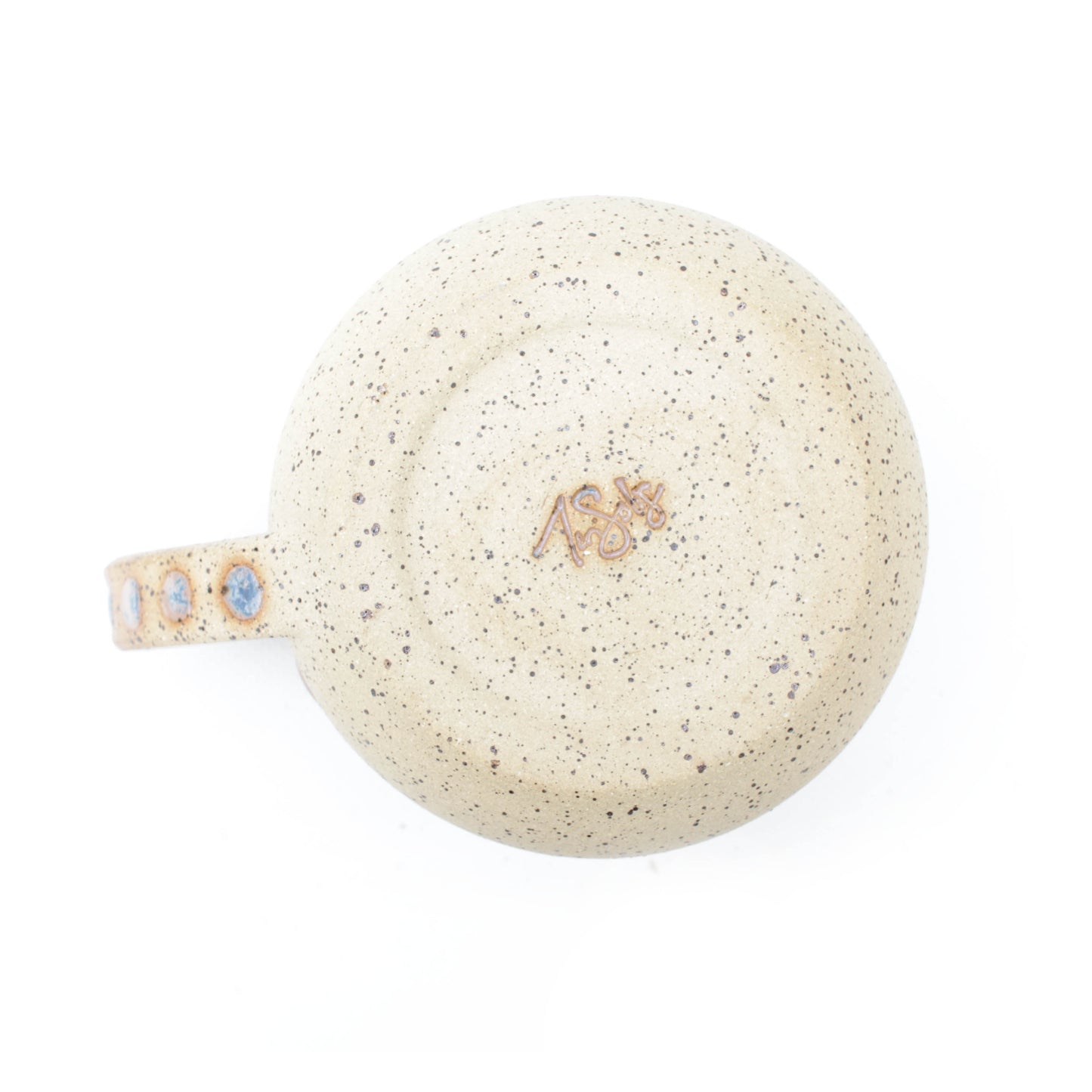 Pink Donut Speckled Stoneware Mug