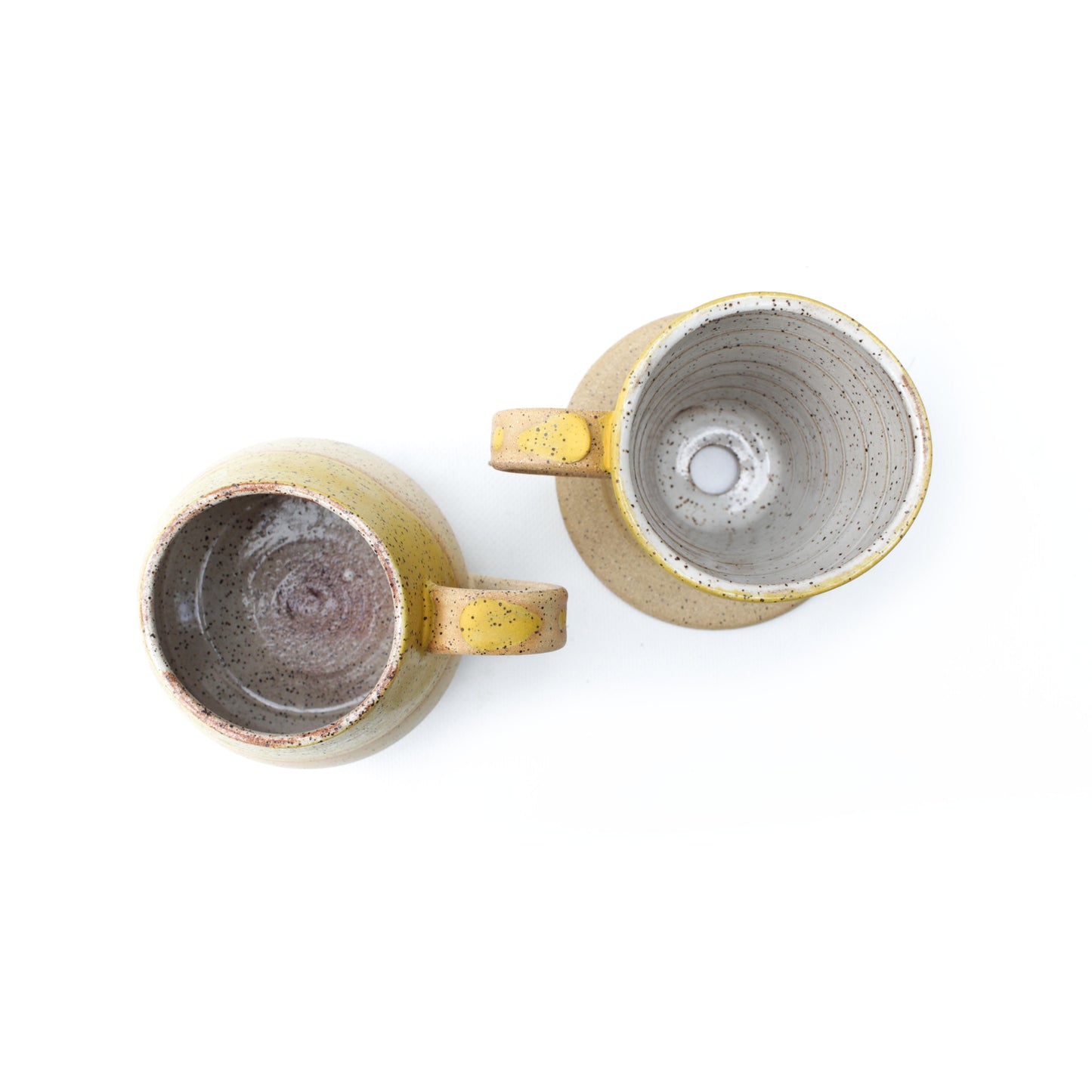 Sunflower Yellow Pour Over Coffee Maker Kit