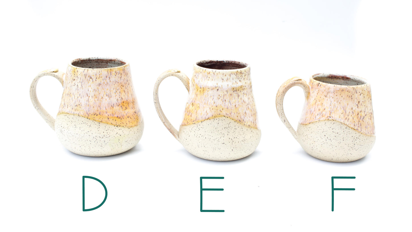 Toasted Cream Speckled Stoneware Mug