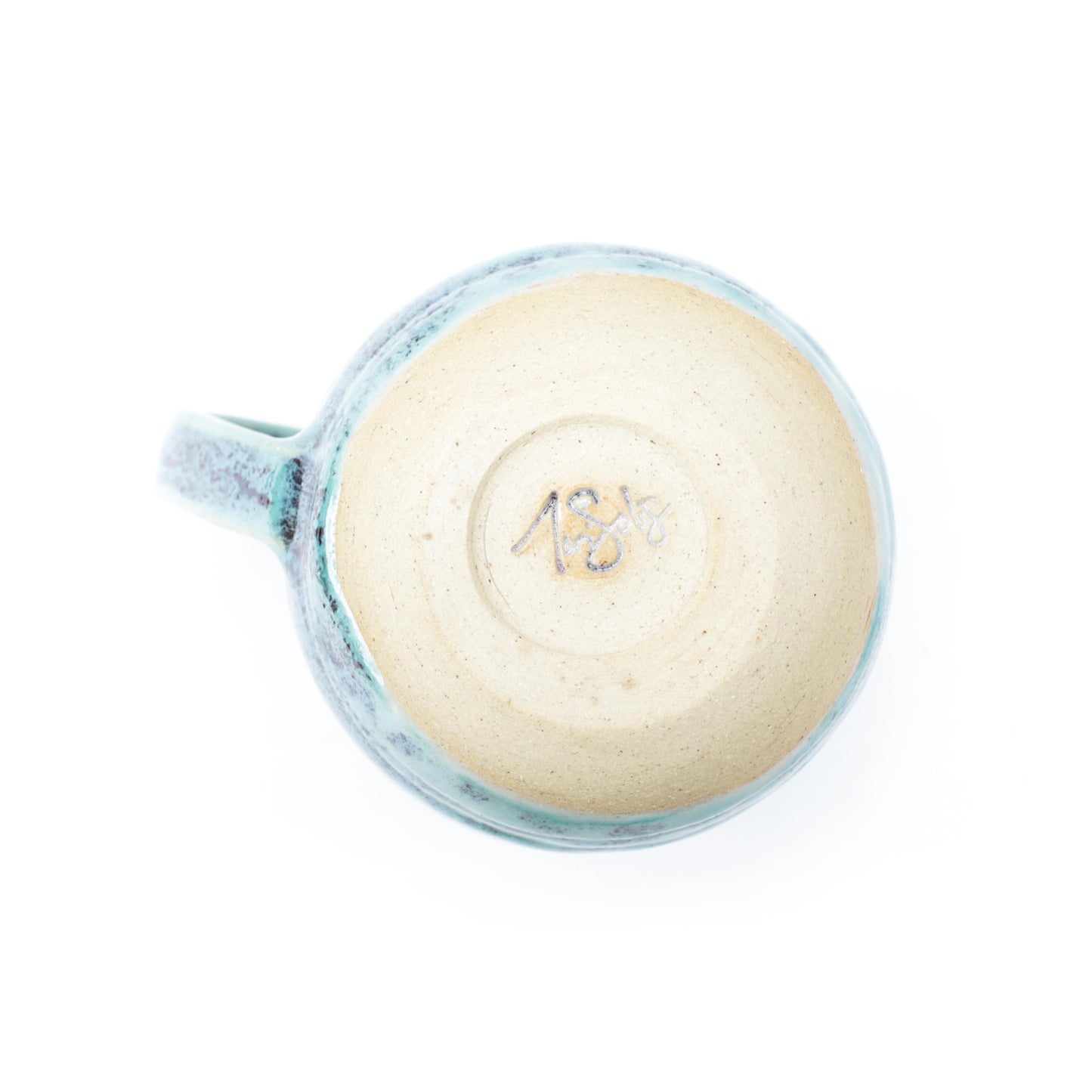 Blue Raspberry Stoneware Mug