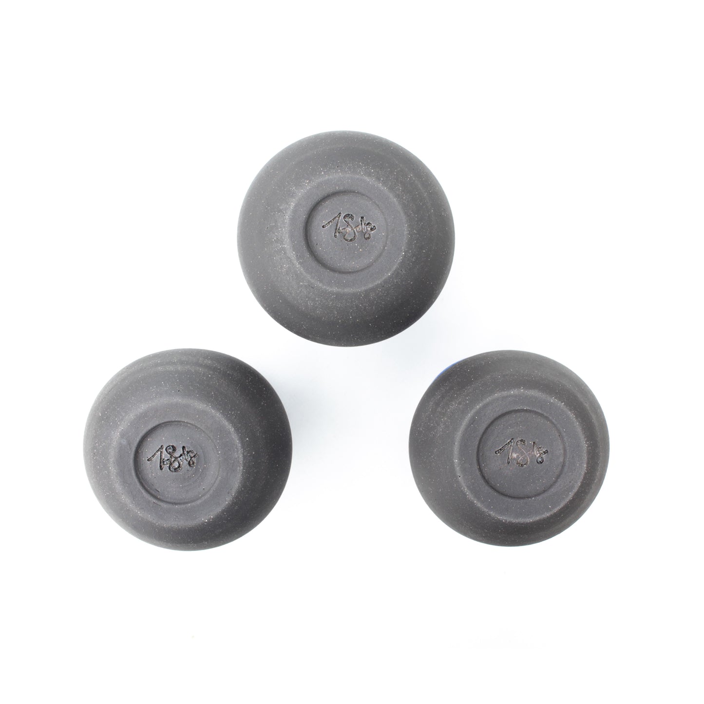 Cobalt Blue Cozy Black Stoneware Sip-Top Thumb Tumbler