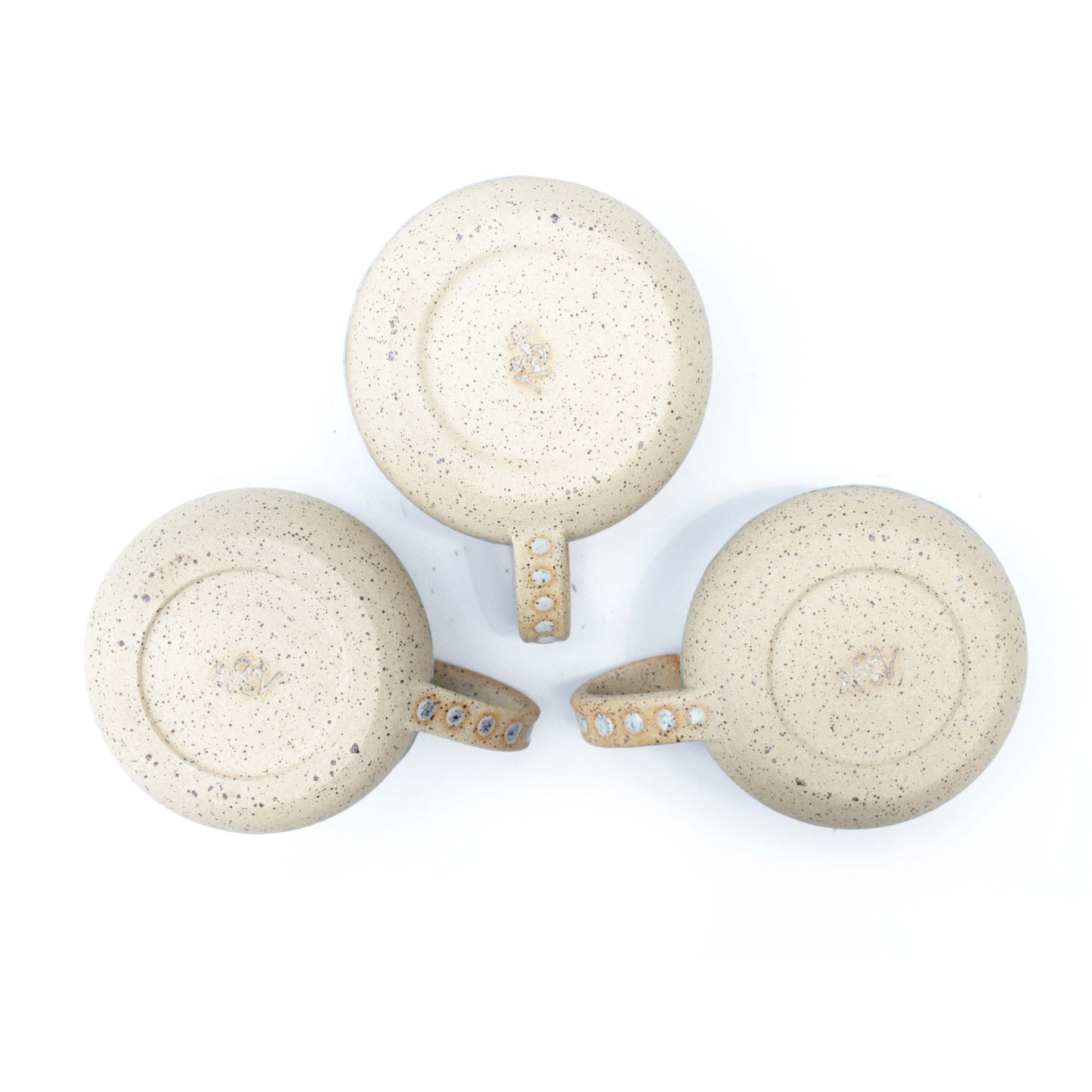 Blue Raspberry Speckled Stoneware Mug