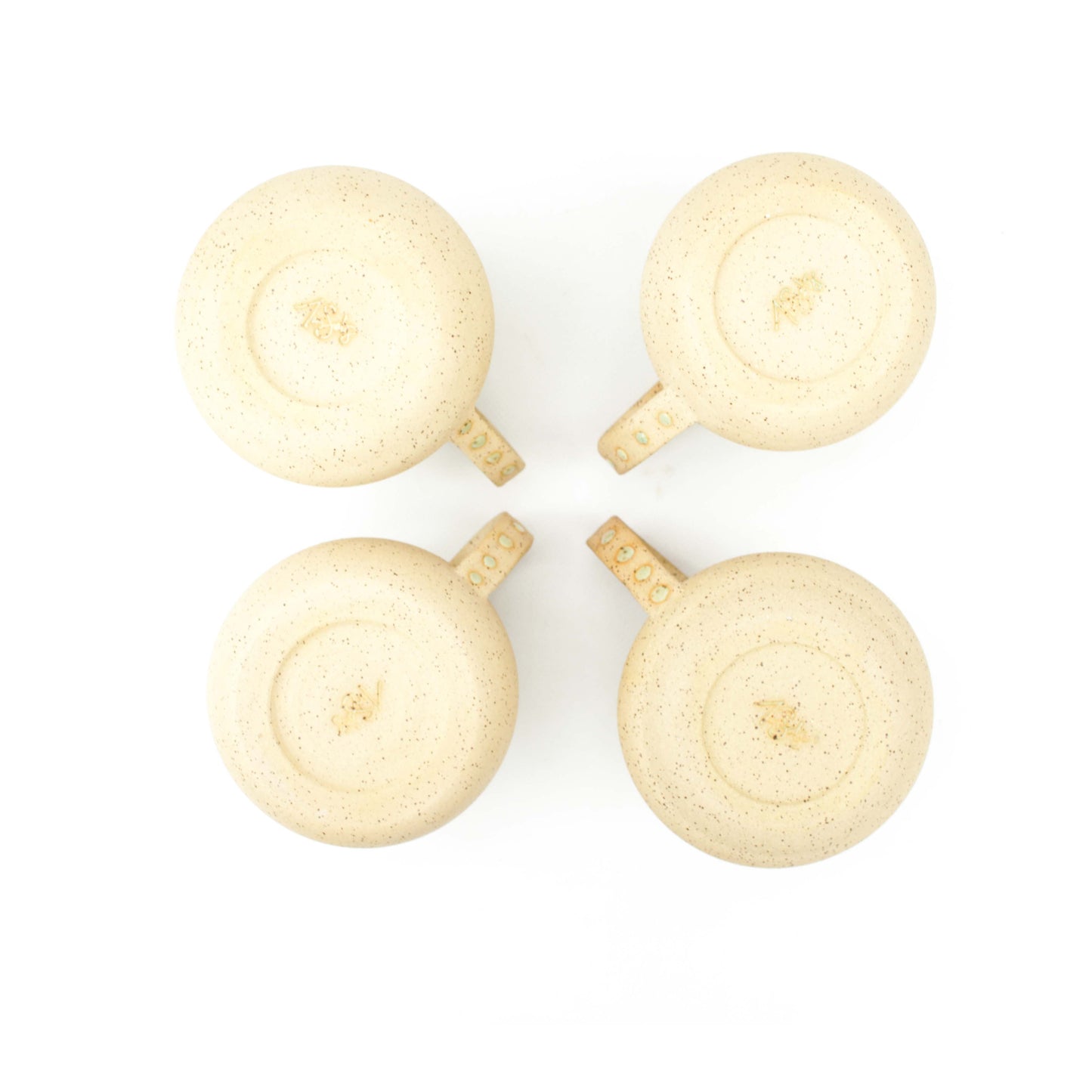 Seafoam Green Speckled Stoneware Mug