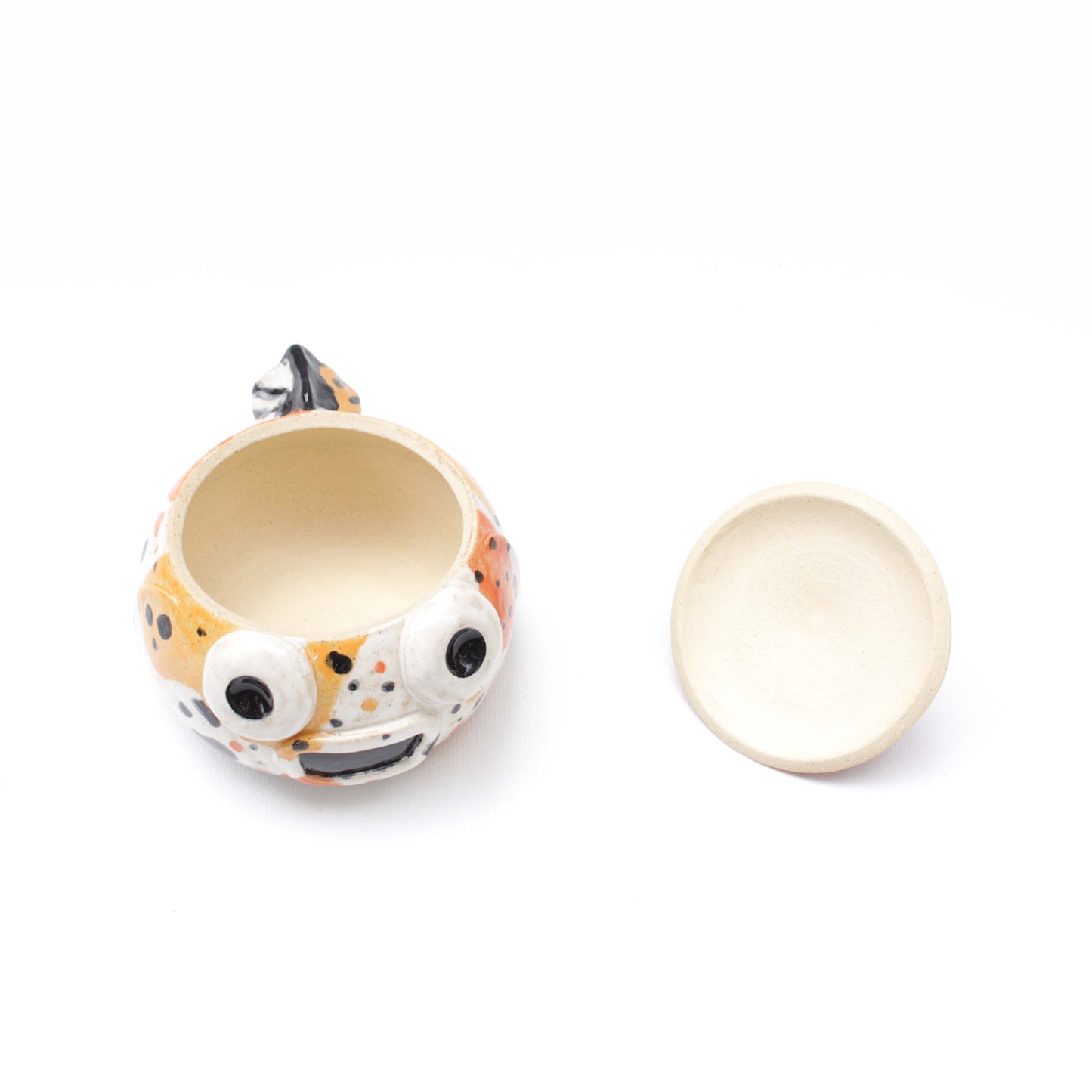 Calico Fancy Goldfish Jar