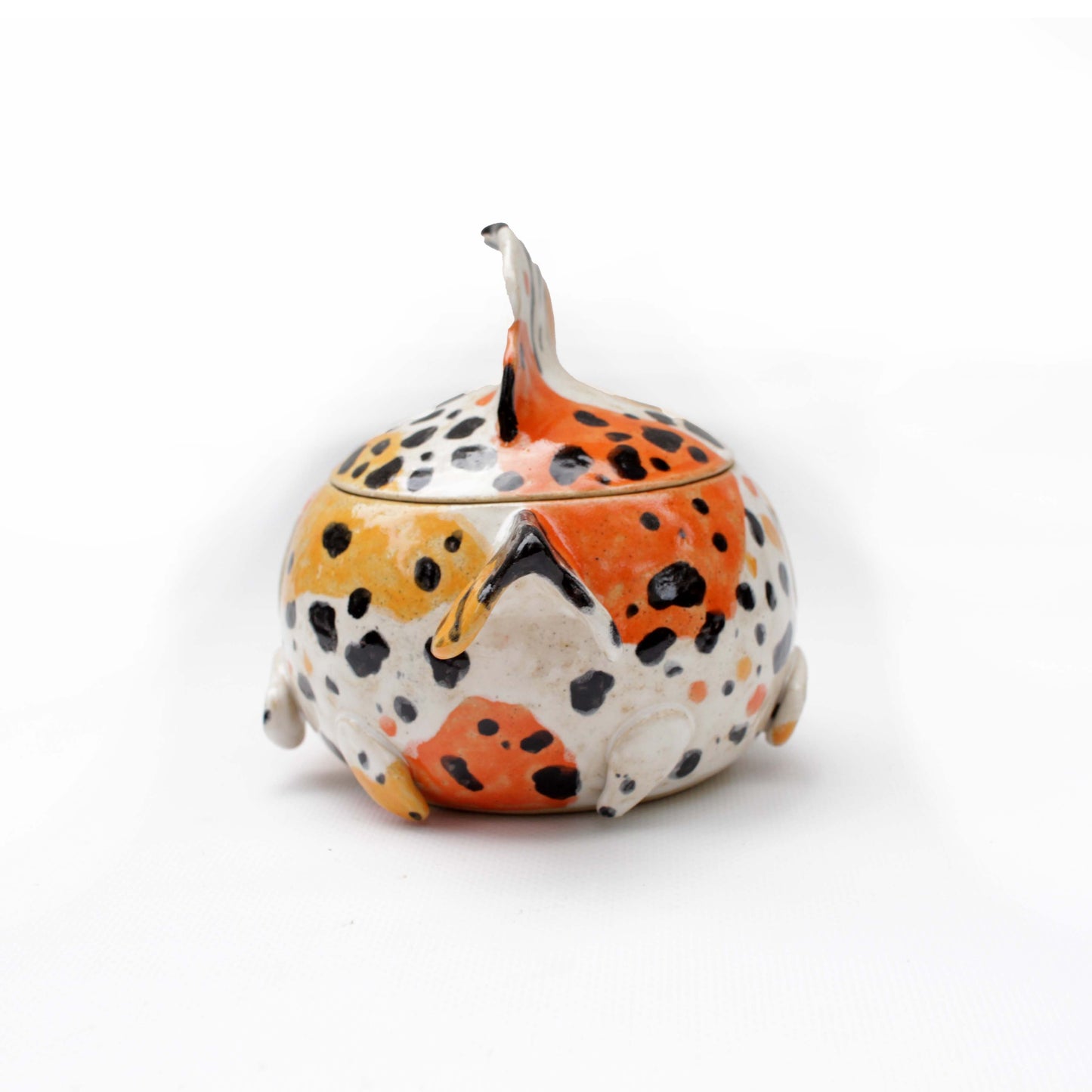 Calico Fancy Goldfish Jar
