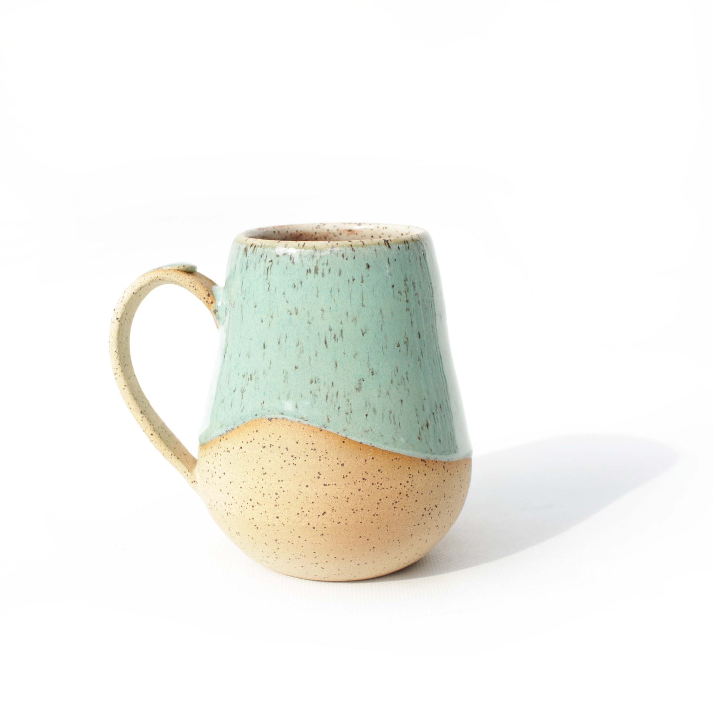 Arctic Mint Speckled Stoneware Mug