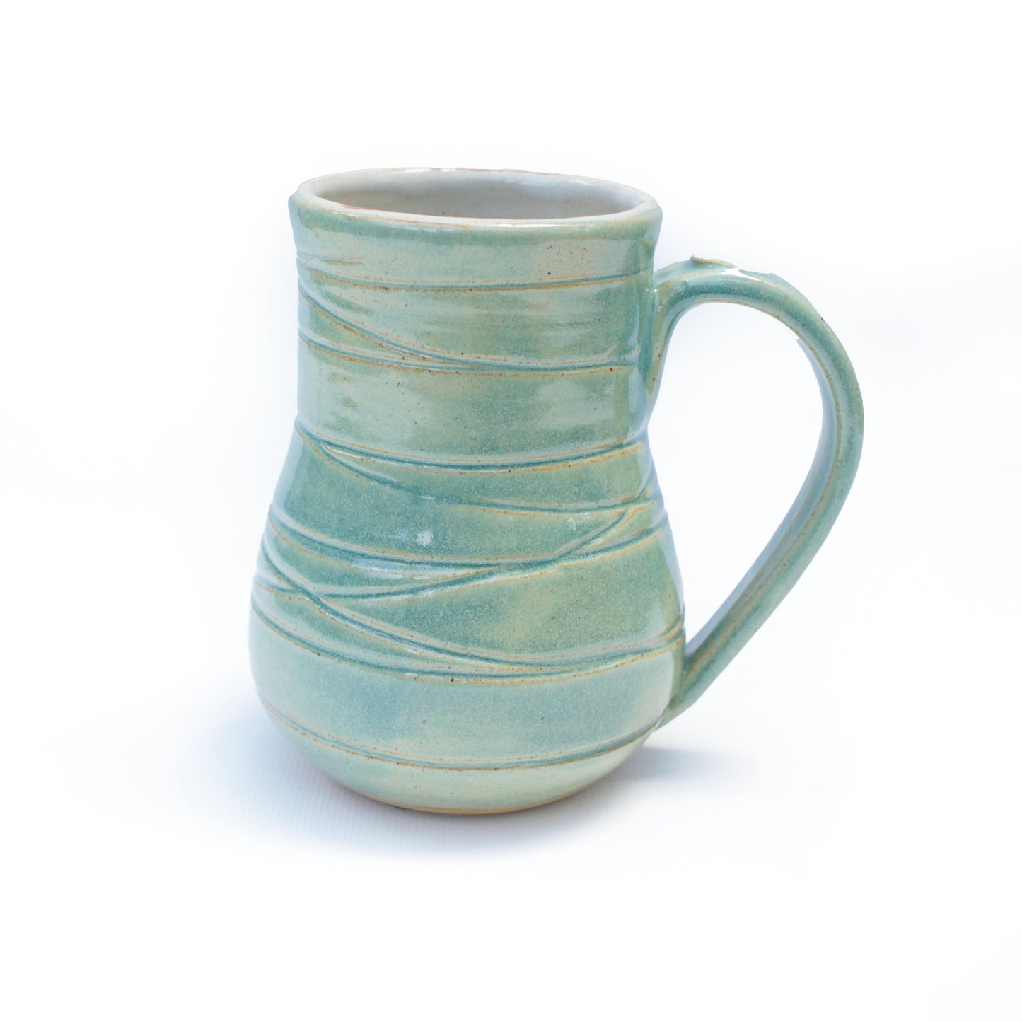 Everglade Textured Stoneware Mug