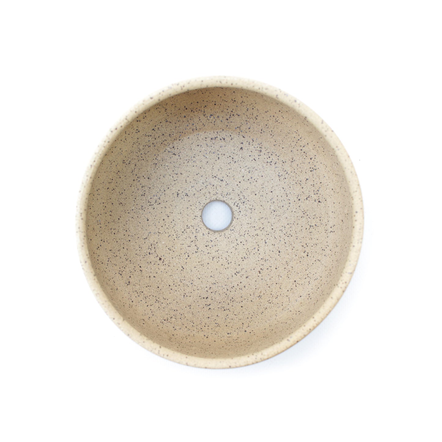 6" Rainbow Speckled Stoneware Planter Pot