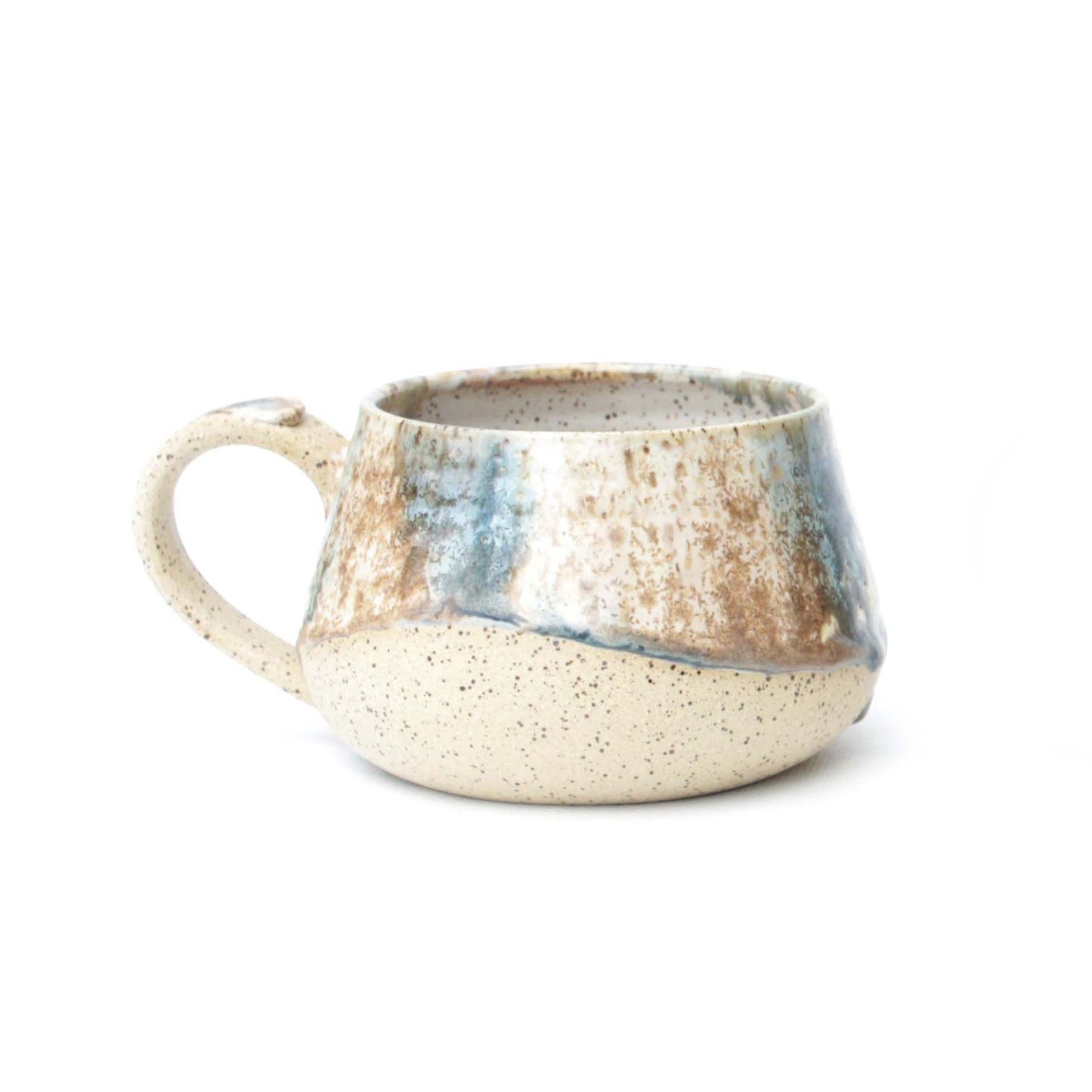 Crystalline Speckled Stoneware Mug