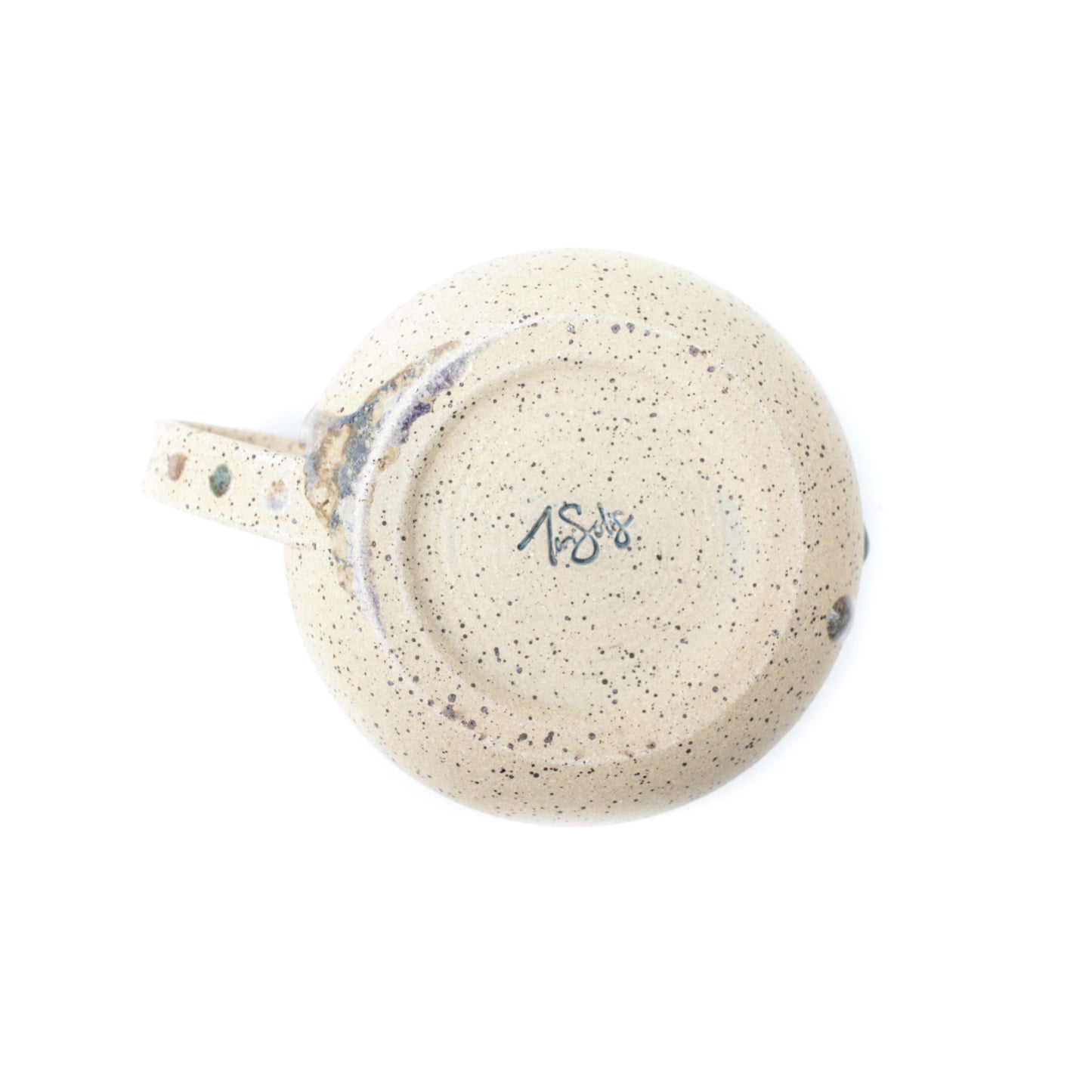 Crystalline Speckled Stoneware Mug