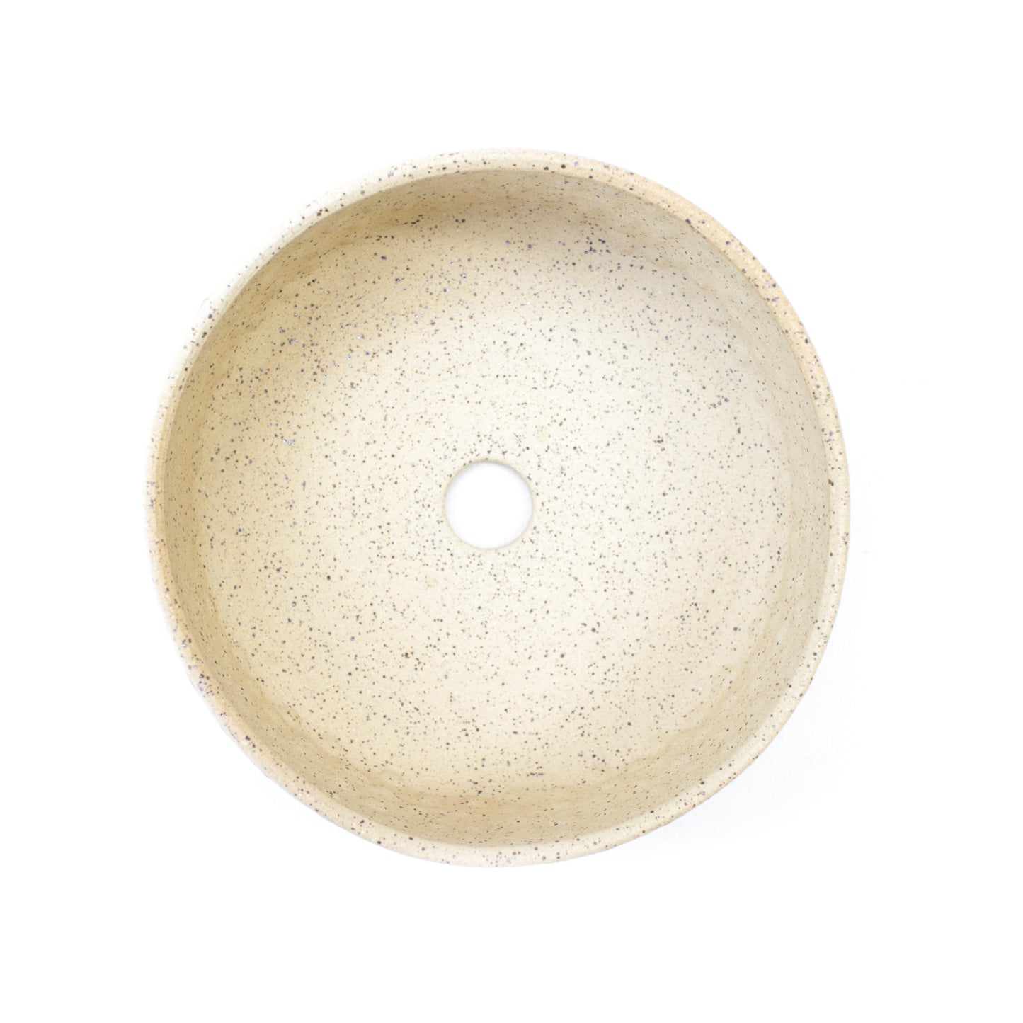 6" Rainbow Speckled Stoneware Planter Pot