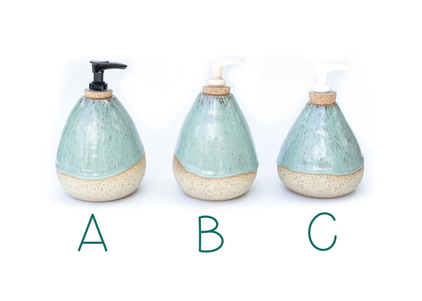 Ceramic Soap Dispenser with Pump