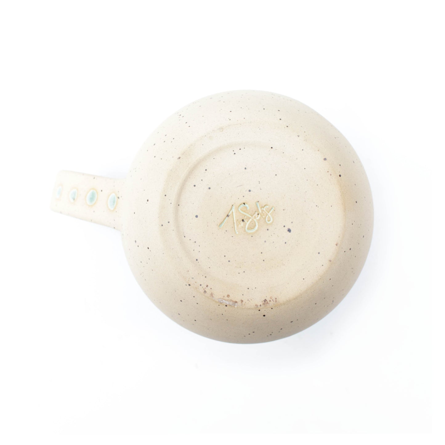 Minty Seafoam Speckled Stoneware Mug