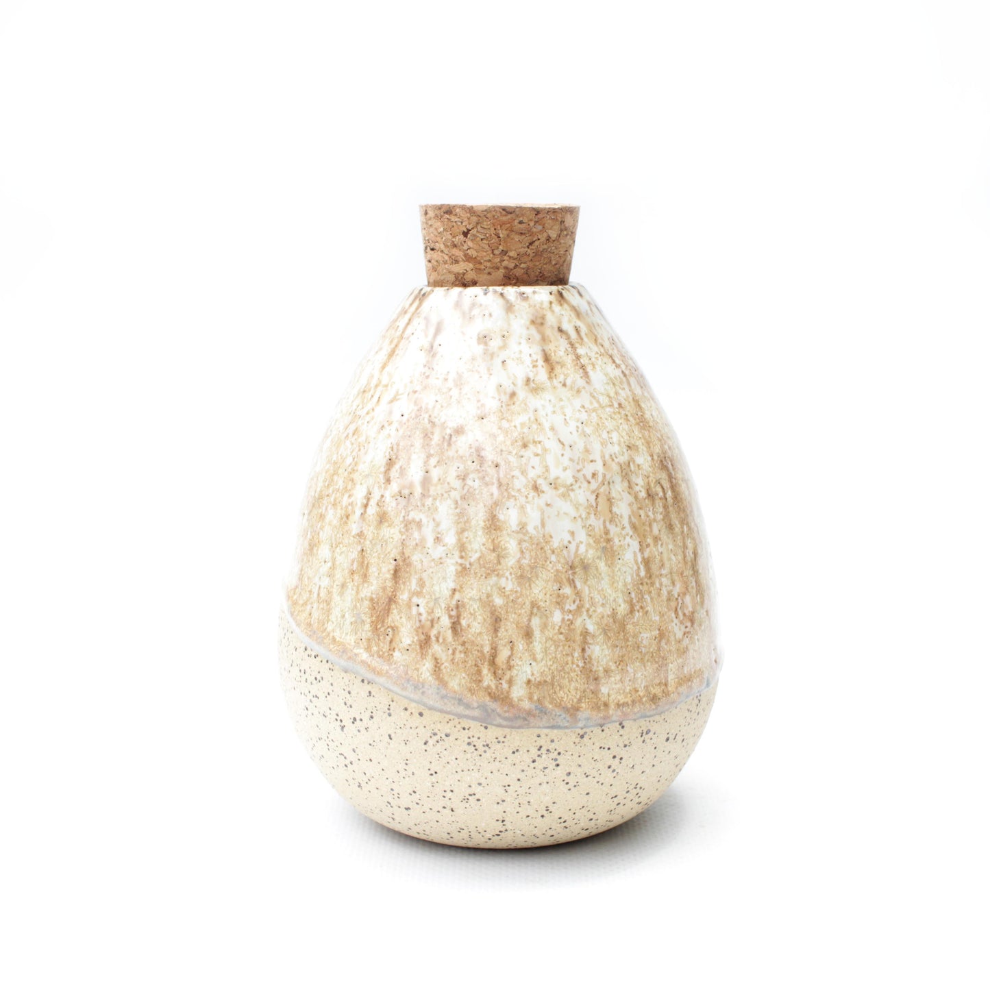 Ceramic Jar with Cork Stopper