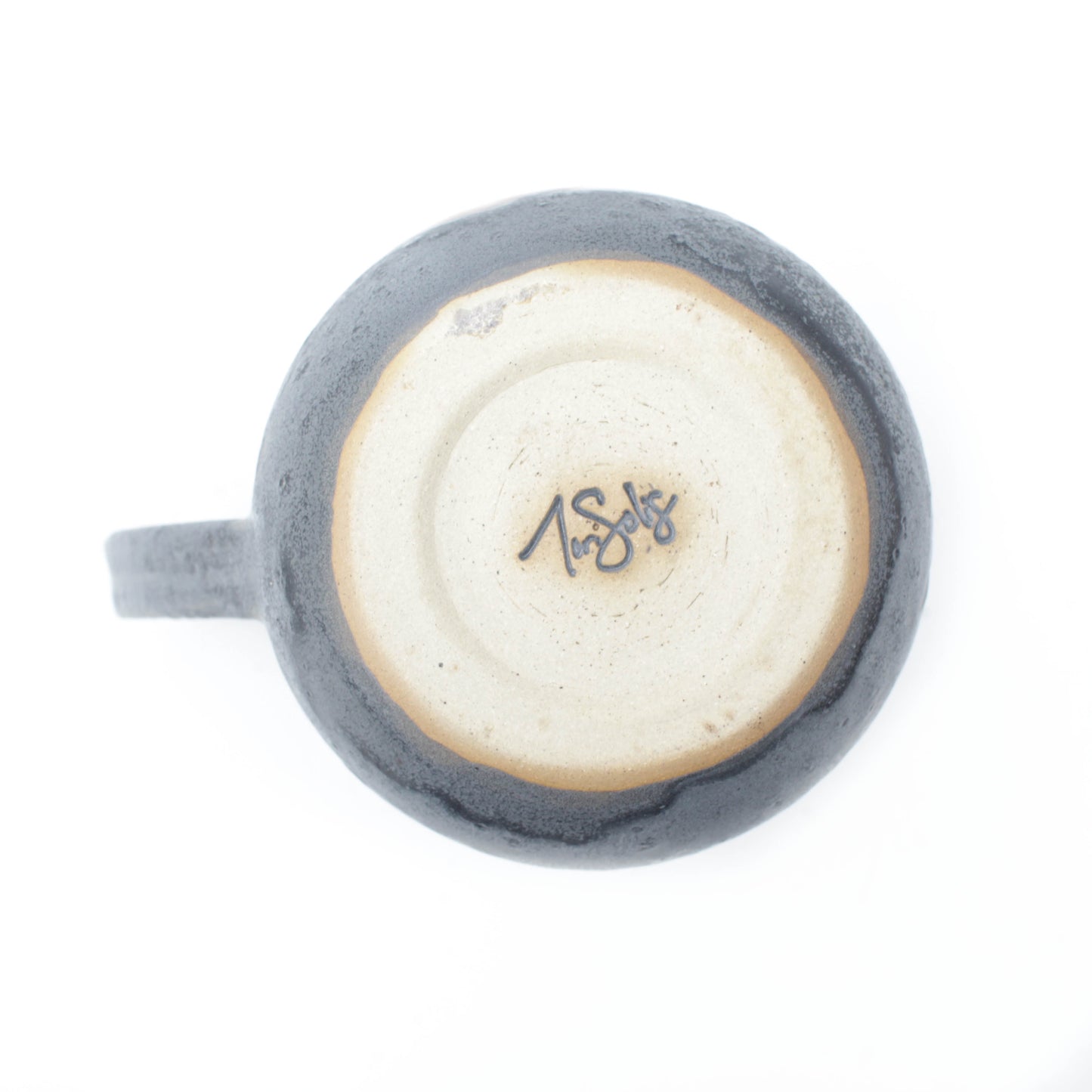 German Shepherd Gunmetal Grey Stoneware Mug