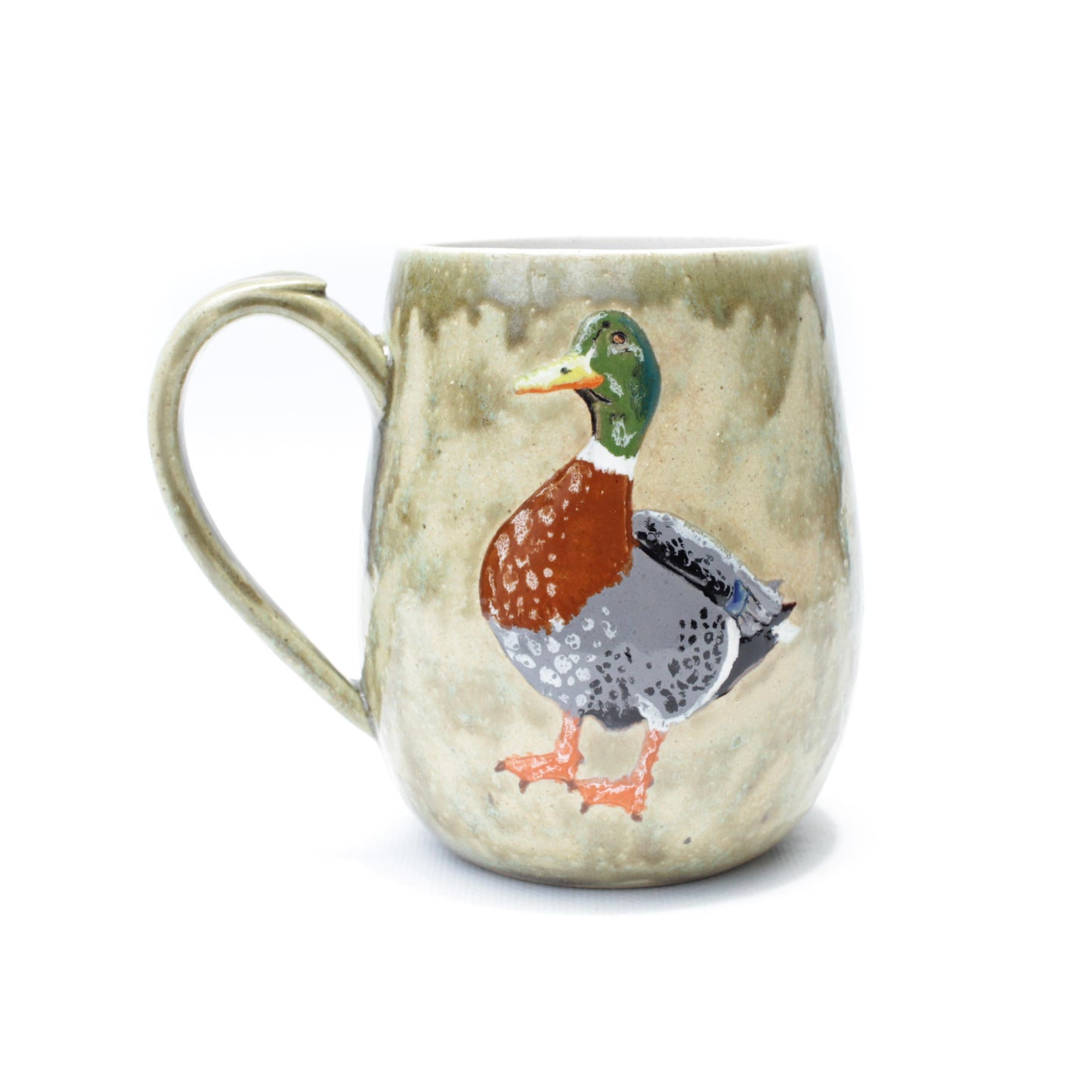 Mallard Duck Stoneware Mug