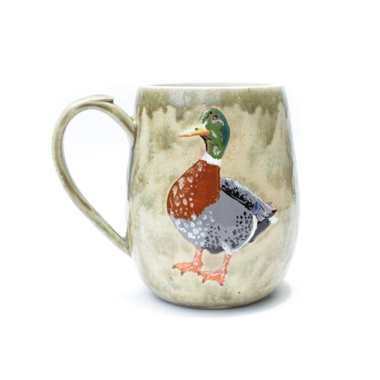 Mallard Duck Stoneware Mug