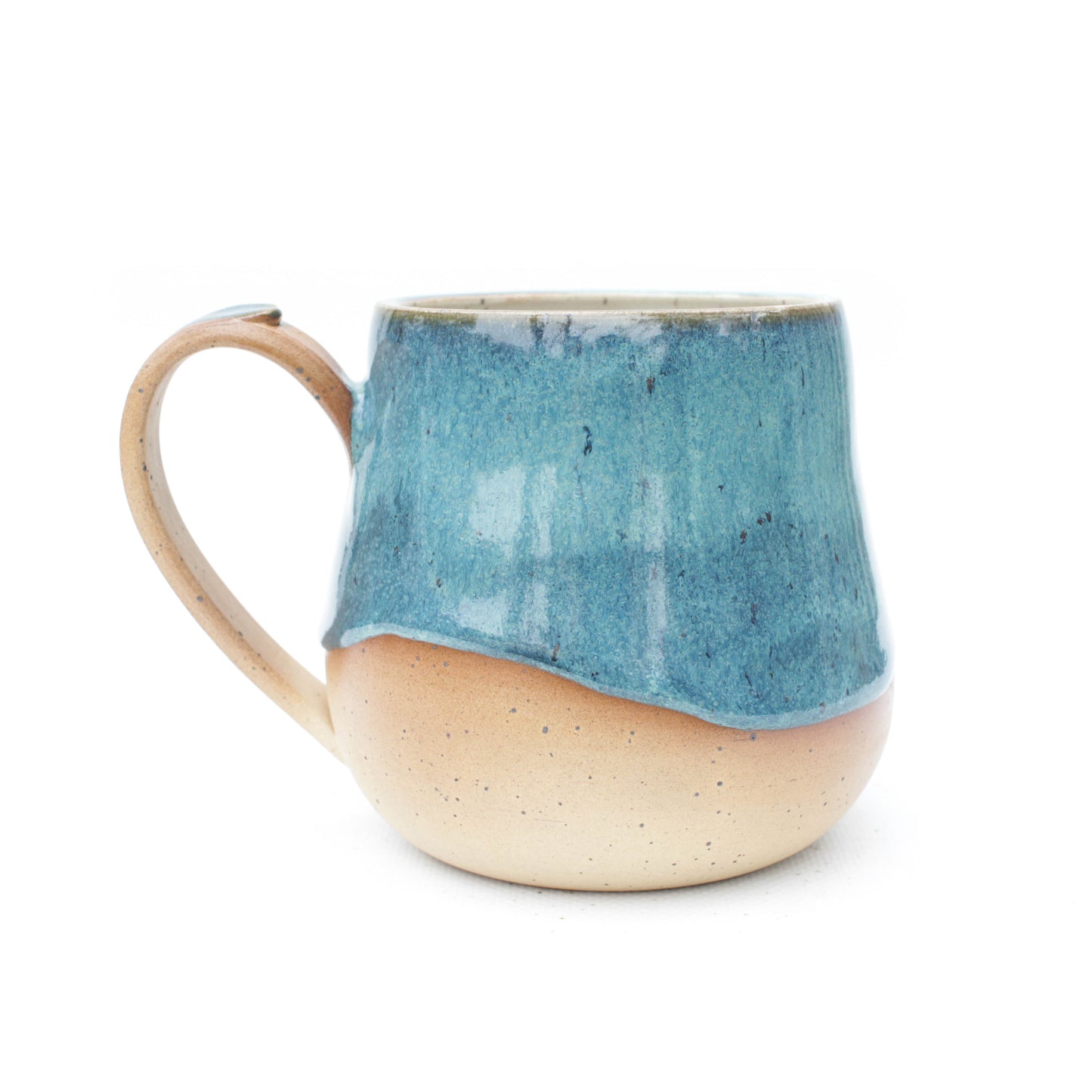 Emerald Ocean Speckled Stoneware Mug