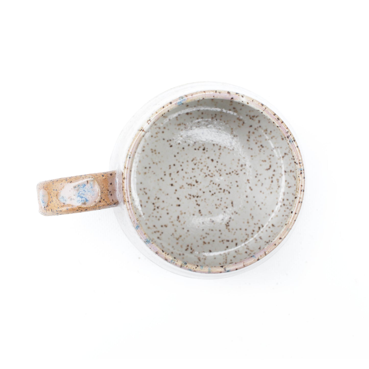 Pink Donut Speckled Stoneware Mug