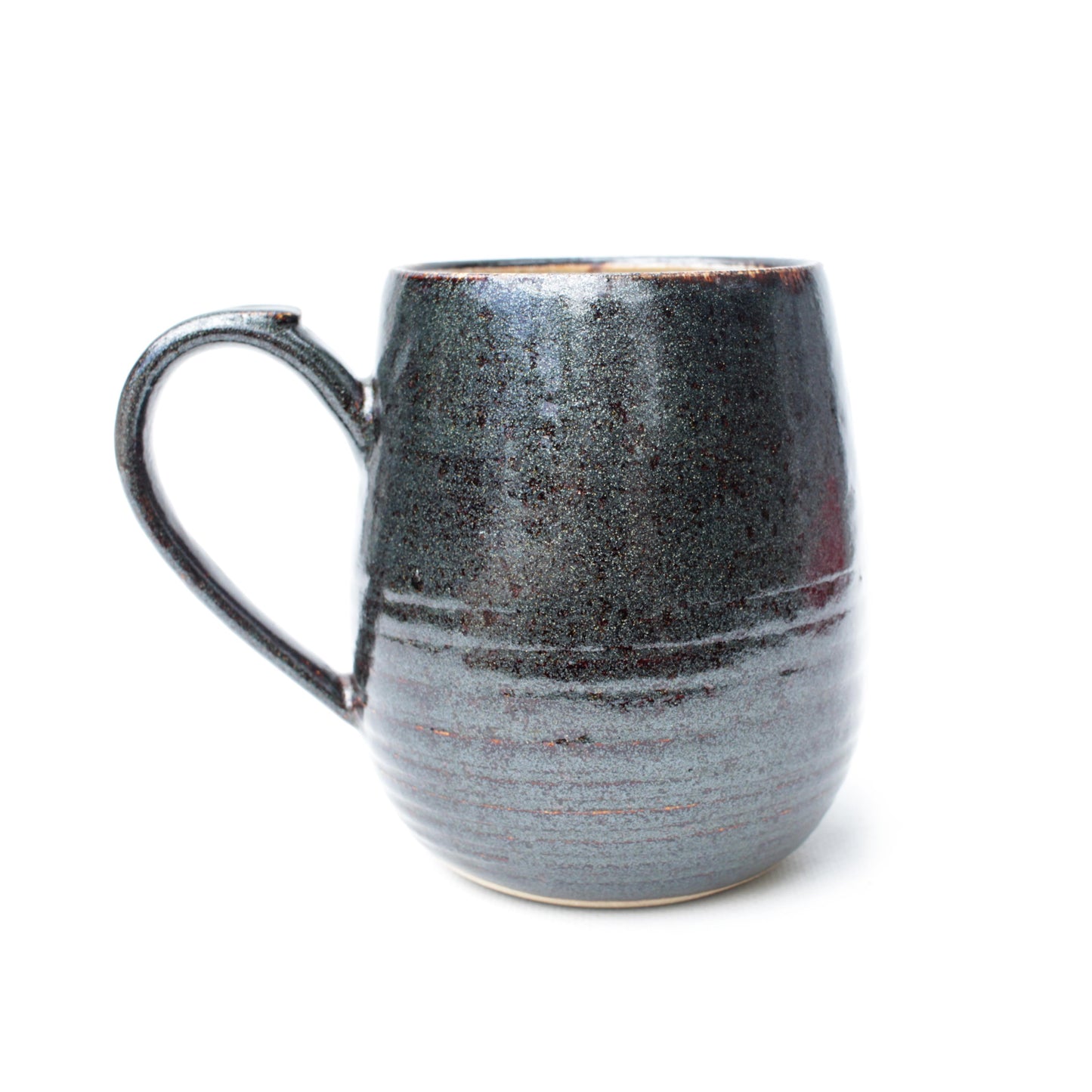 Black Sparkle Stoneware Mug