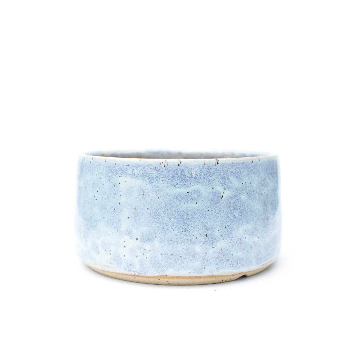 5.5" Periwinkle Speckled Stoneware Planter Pot