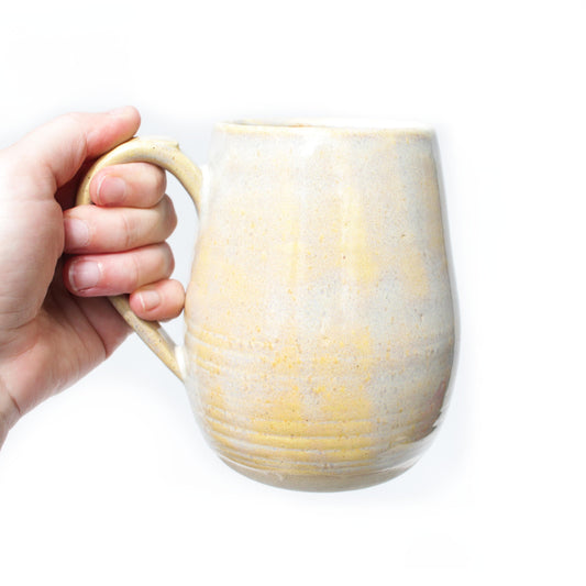 Biscotti Yellow Stoneware Mug