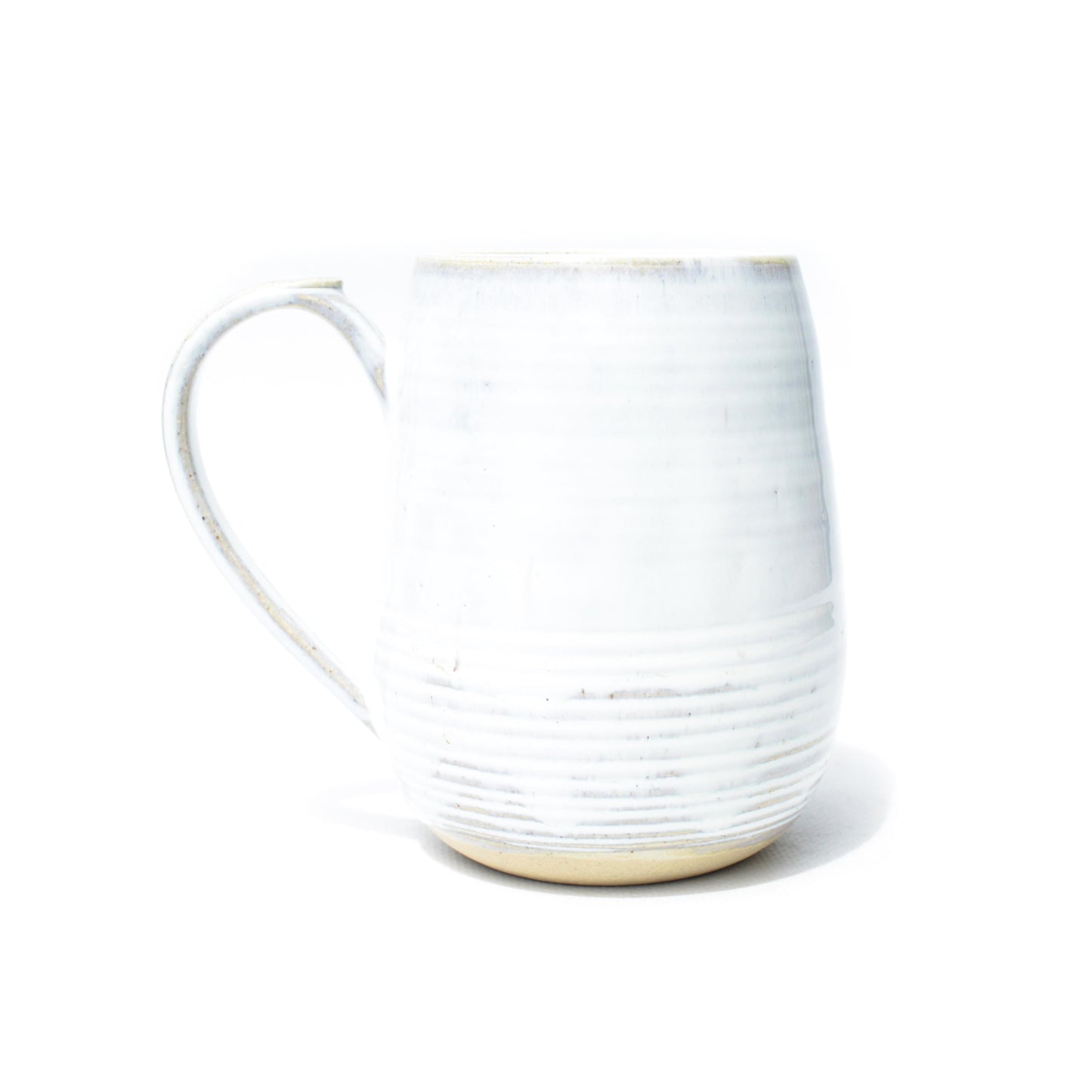 Opal White Stoneware Mug