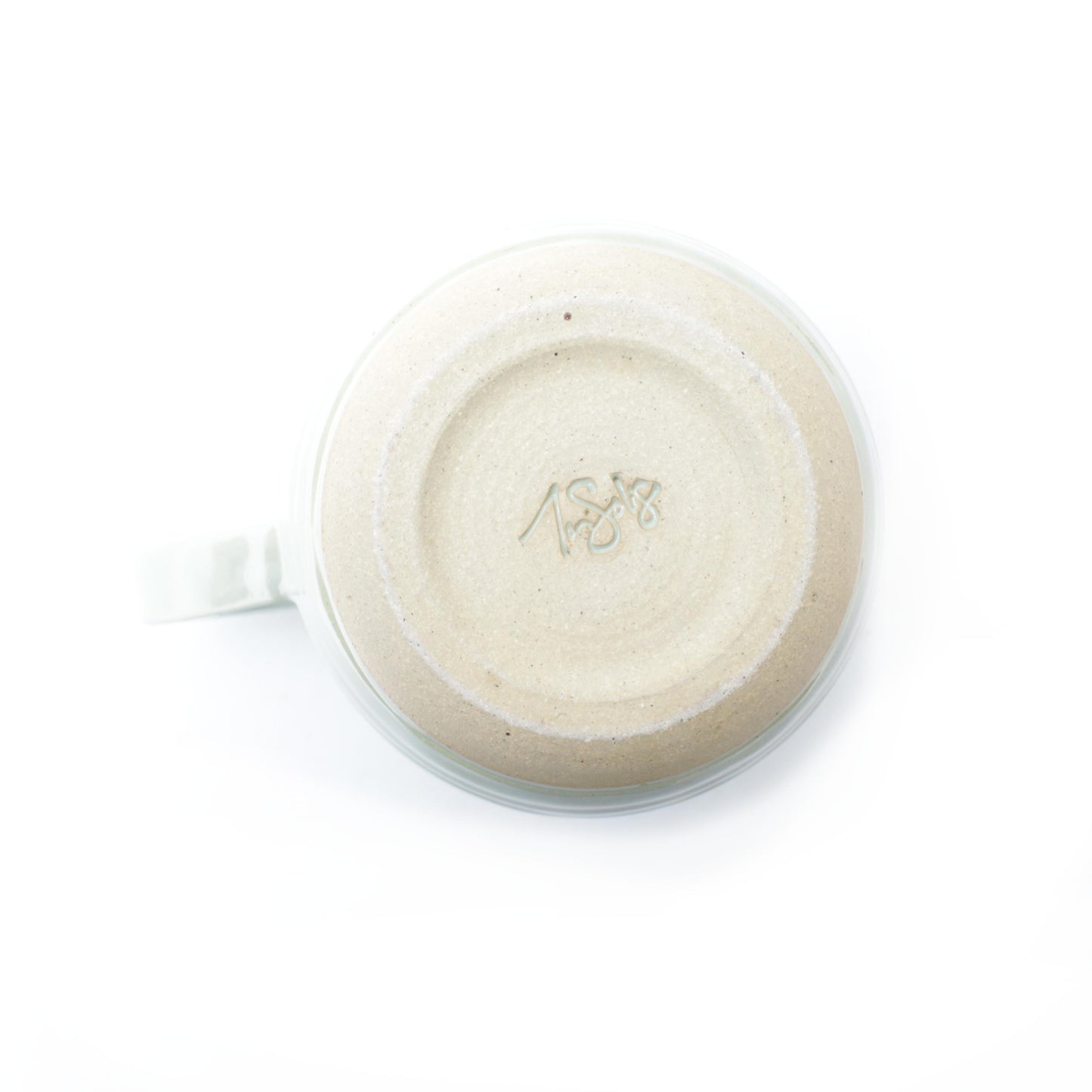 Seafoam Green Stoneware Mug