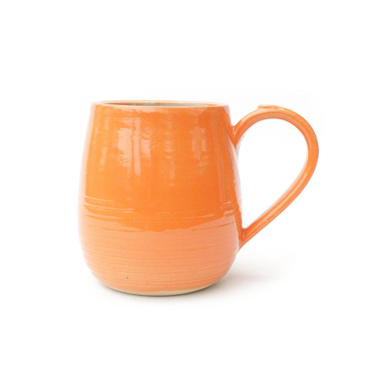 Orange Stoneware Mug