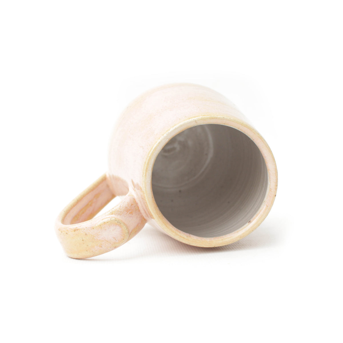 Pastel Orange Stoneware Mug