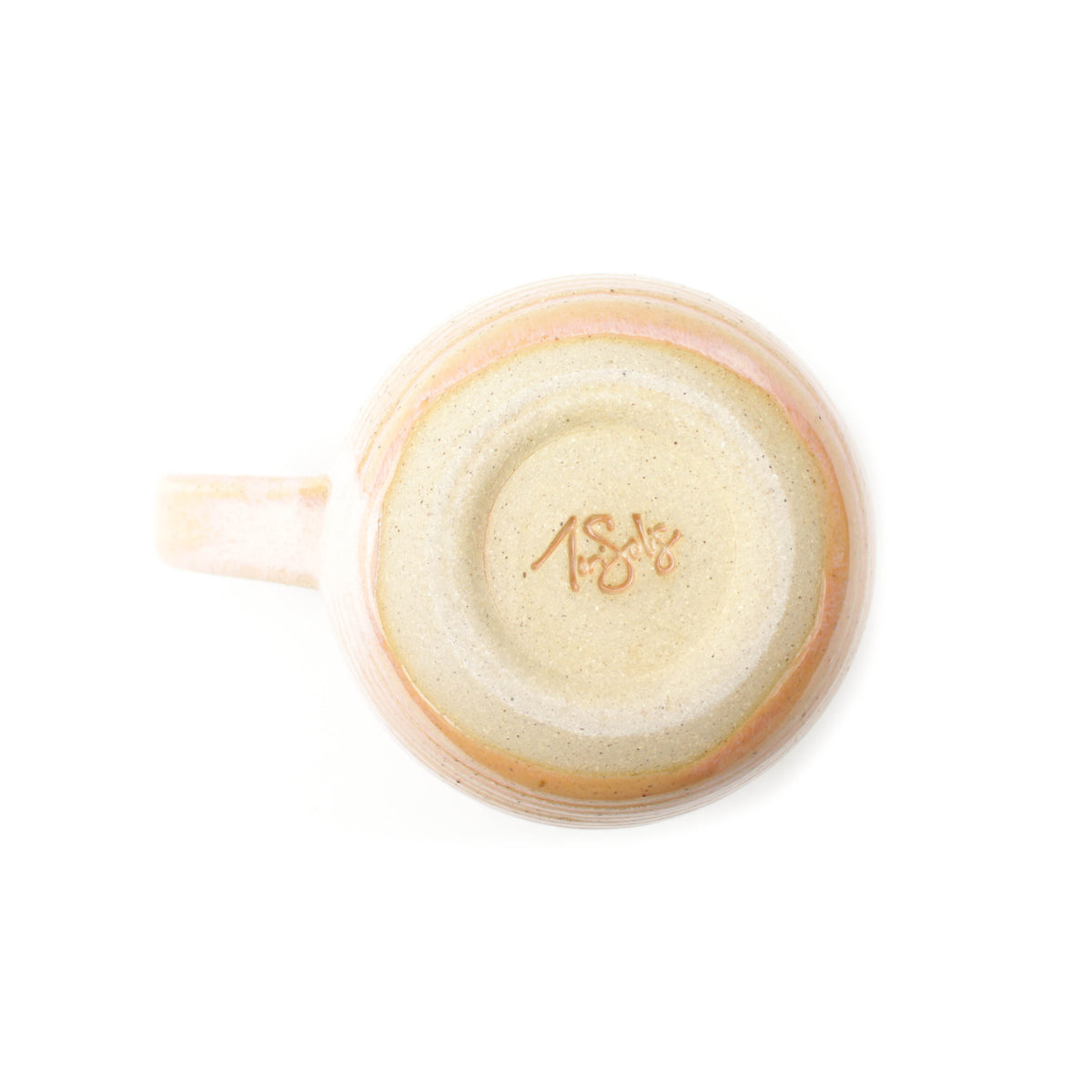 Pastel Orange Stoneware Mug
