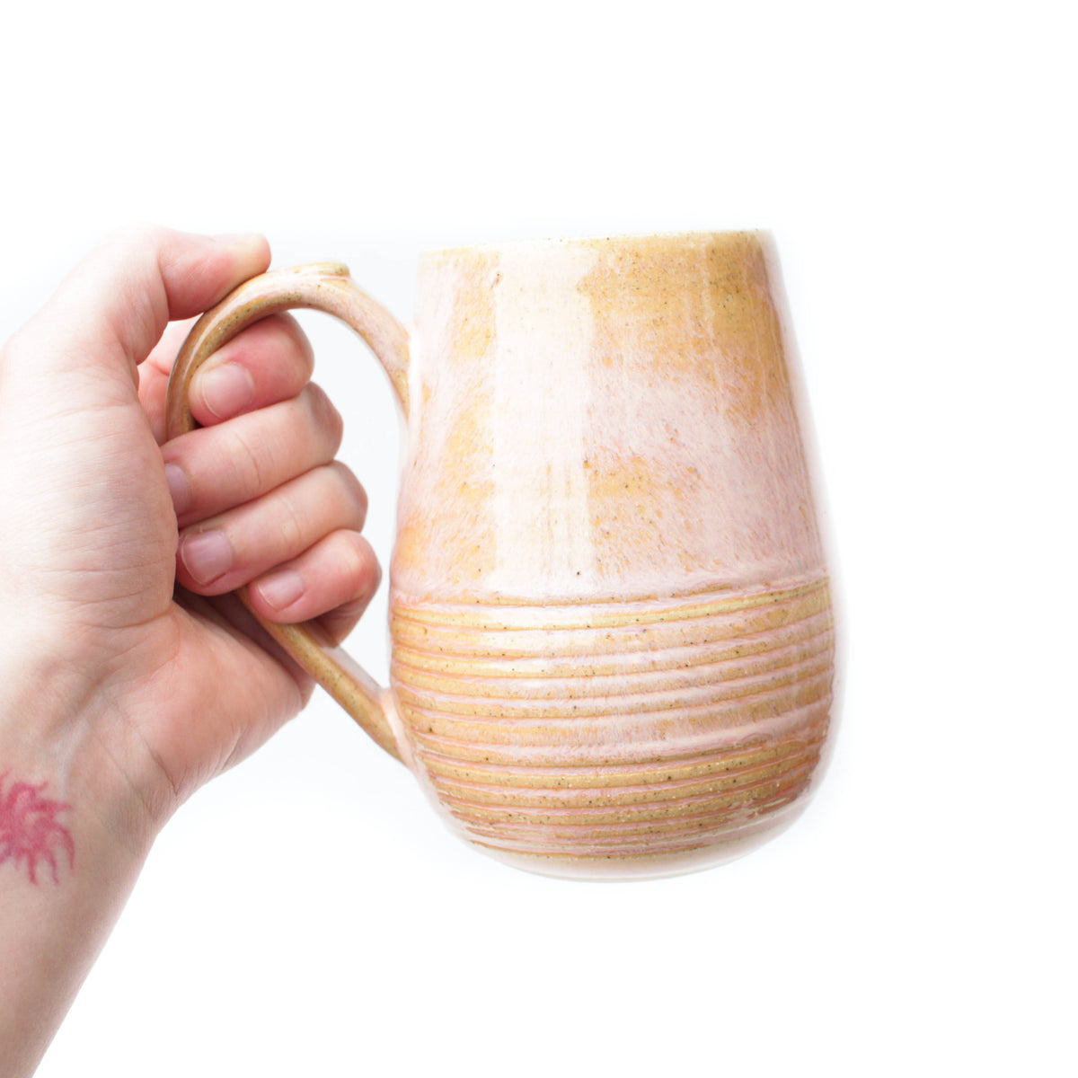 Pastel Orange Stoneware Mug