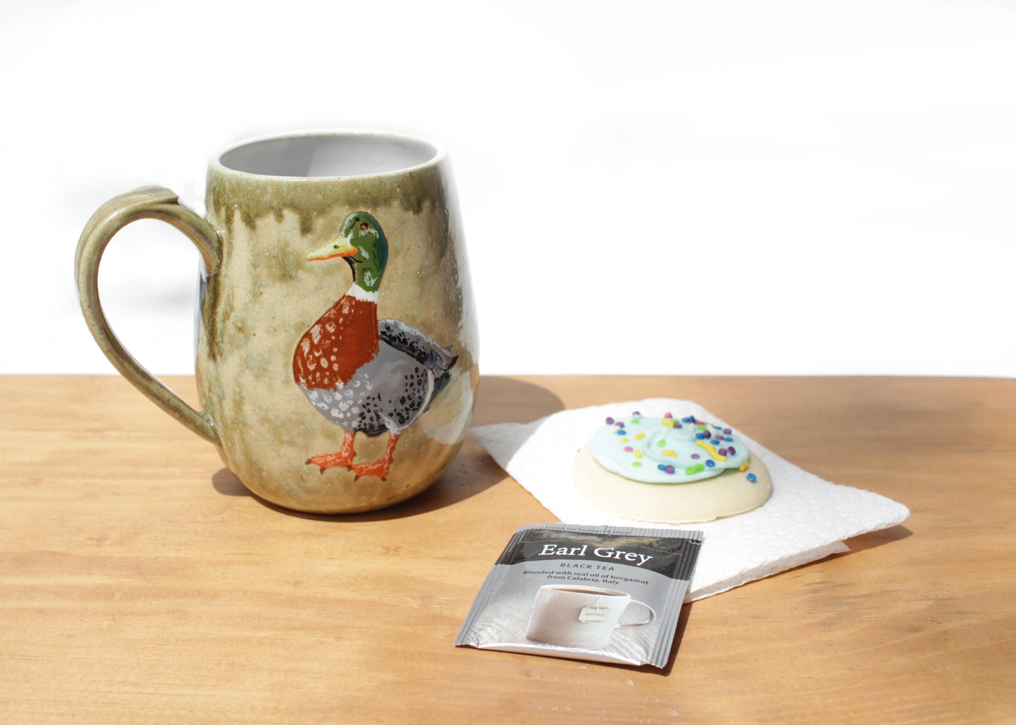 Mallard Duck Stoneware Mug