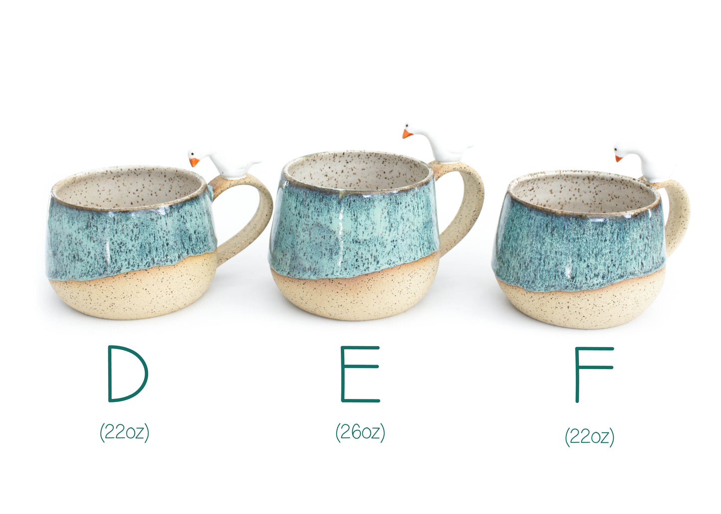 Silly Goose Tea Buddy Sculpture Mug