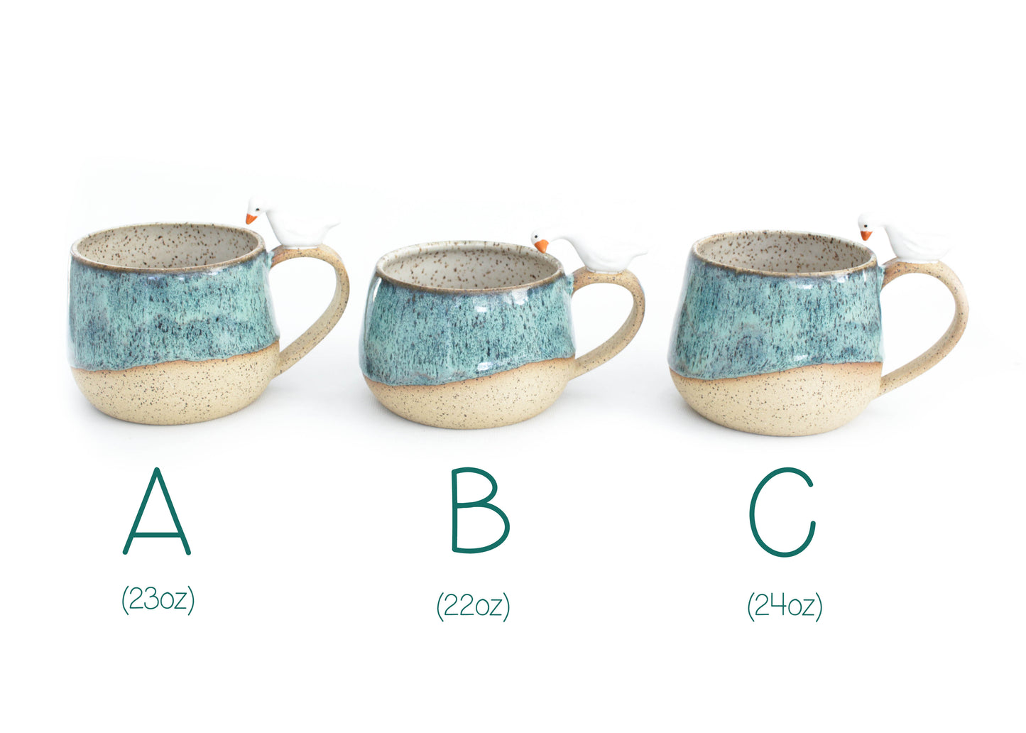 Silly Goose Tea Buddy Sculpture Mug