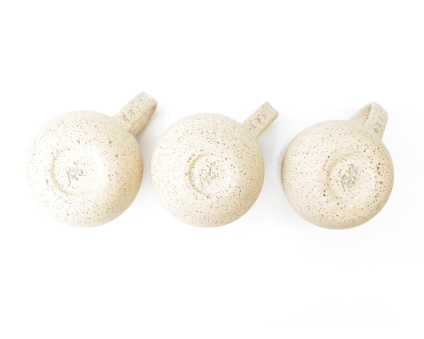 Golden Crystals Cozy Speckled Stoneware Sip-Top Mug