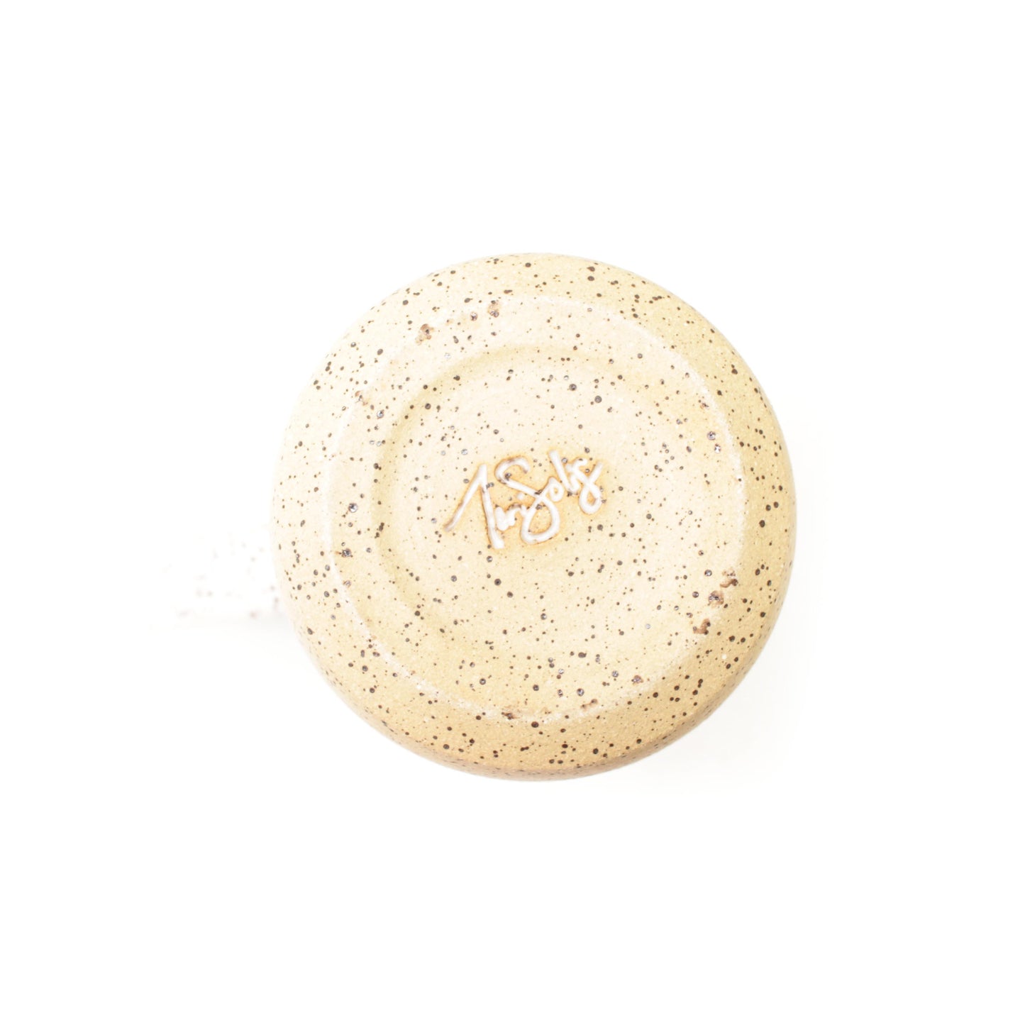 Vanilla Bean Tall Speckled Stoneware Mug