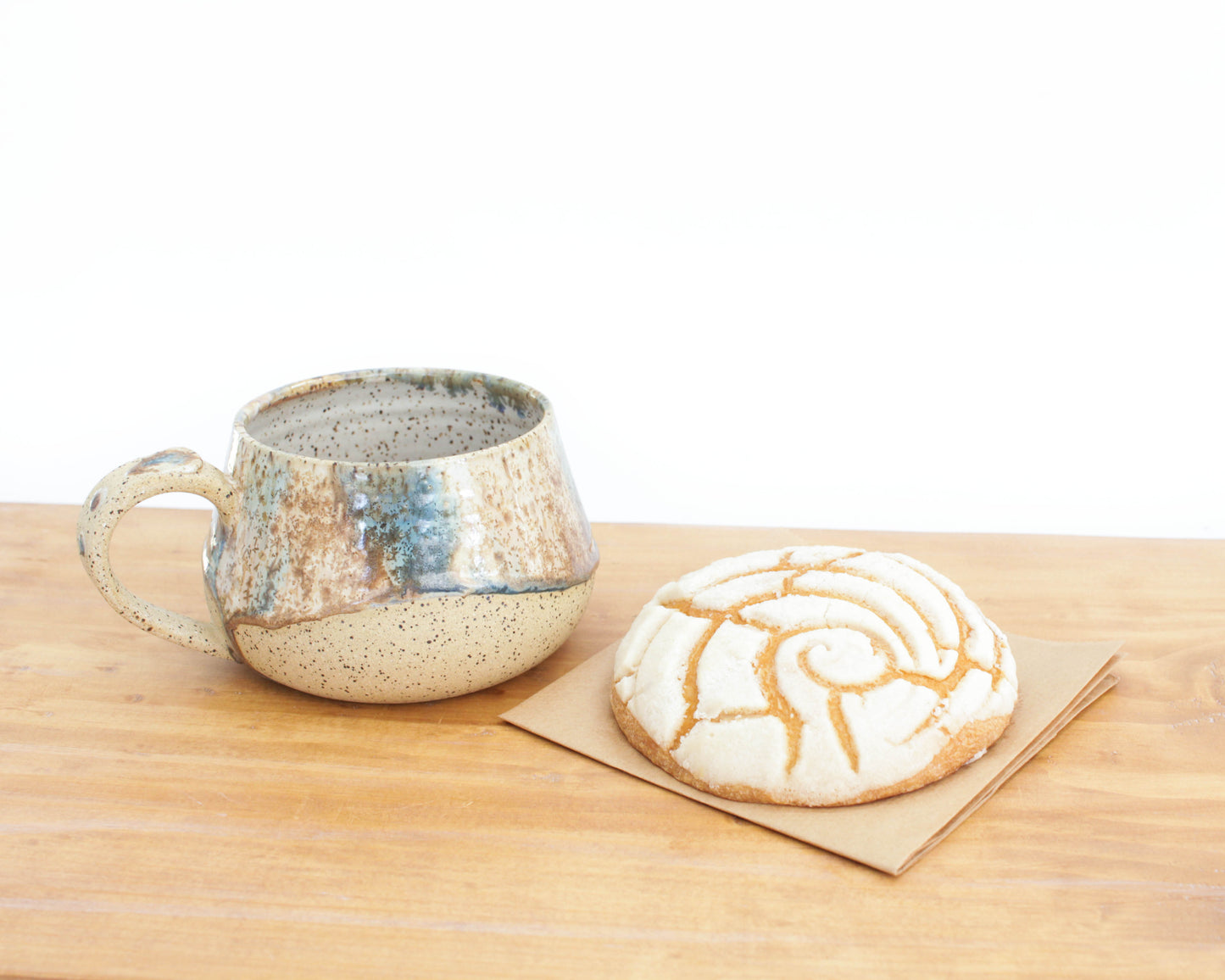 Crystalline Speckled Stoneware Mug