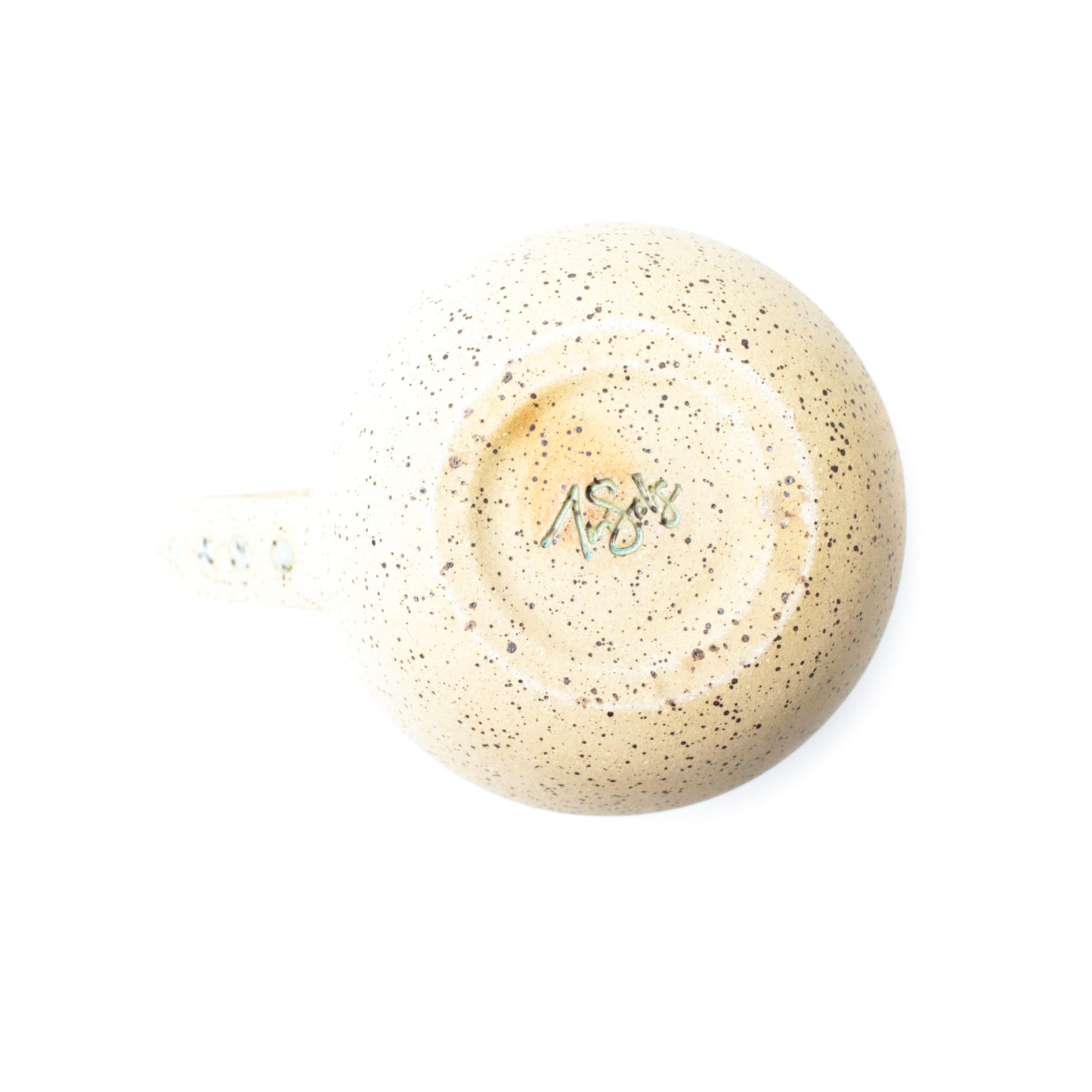 Turquoise Speckled Stoneware Mug