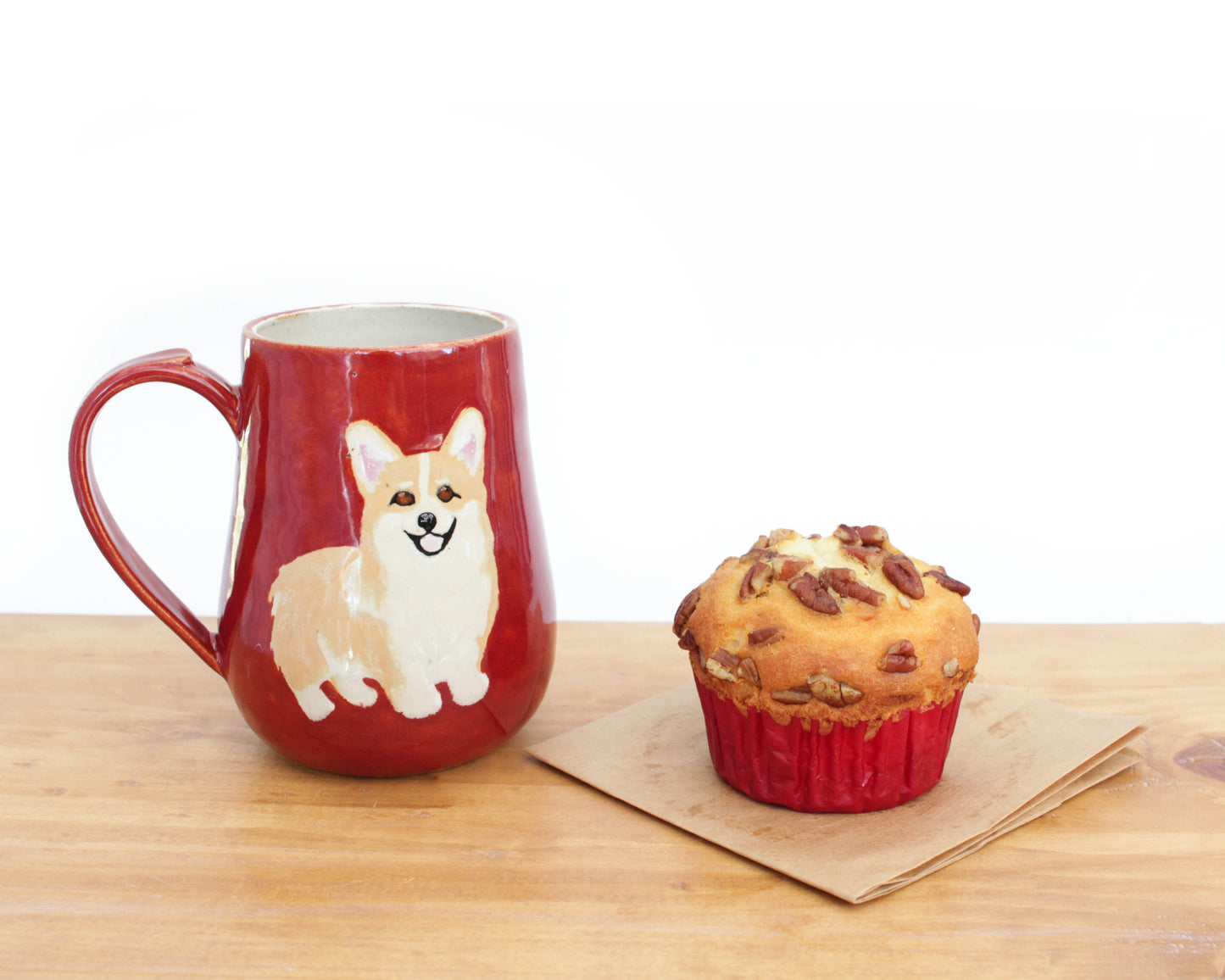 Welsh Corgi Stoneware Mug