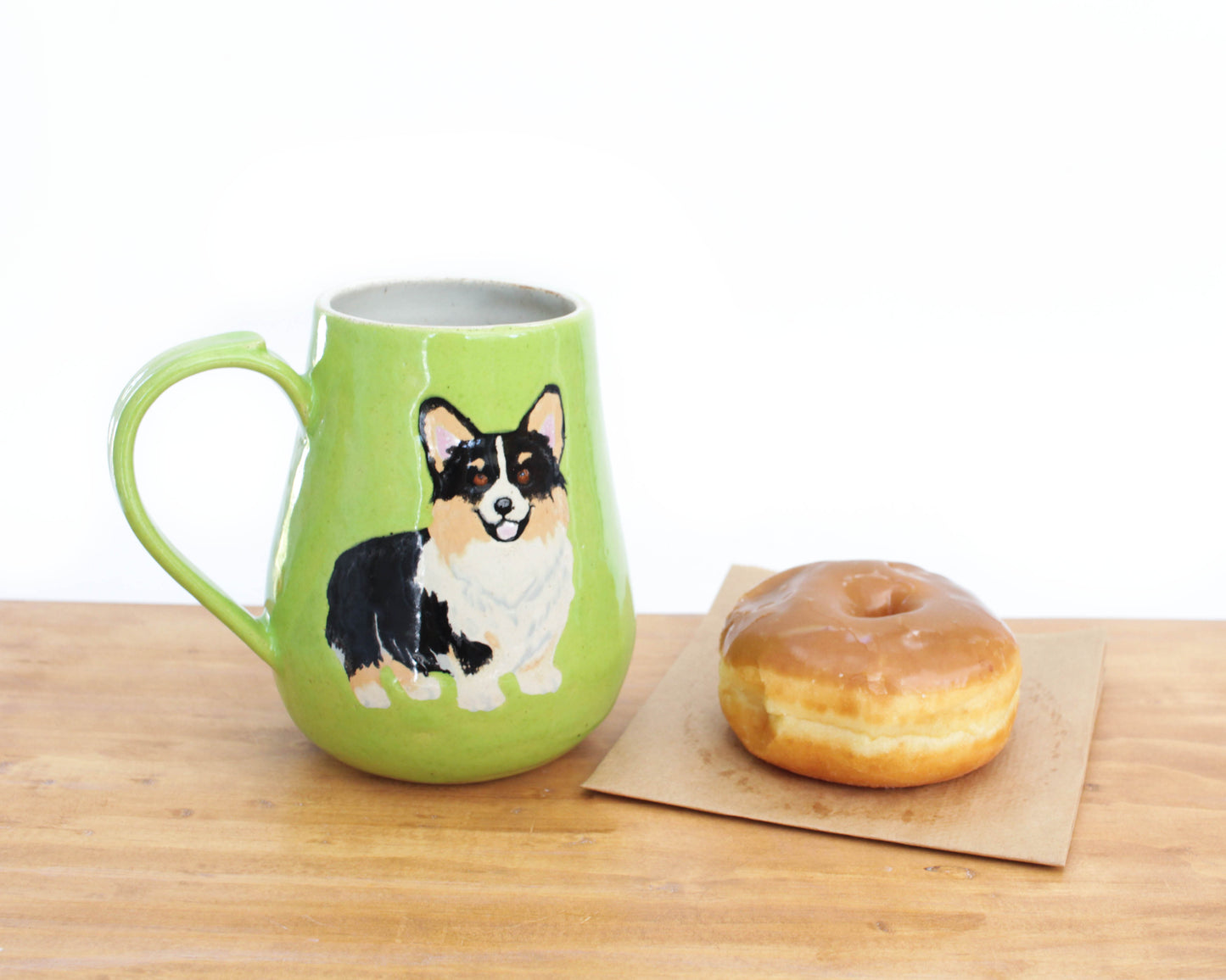 Welsh Corgi Stoneware Mug