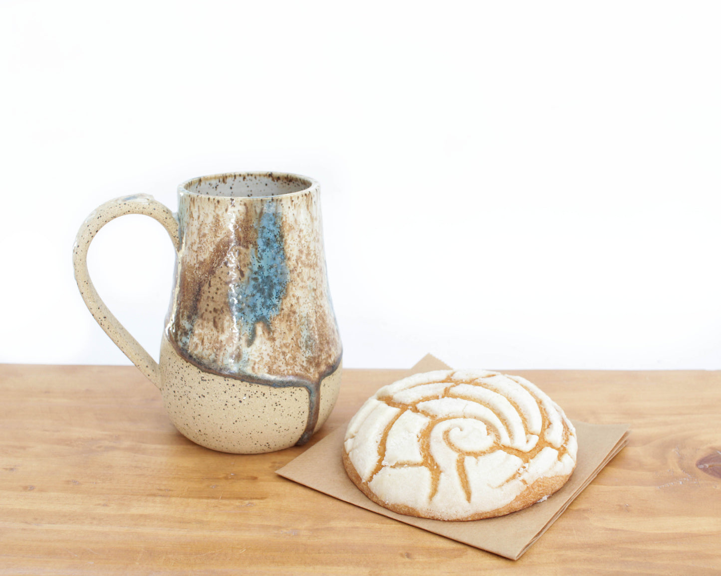 Crystalline Speckled Stoneware Mug