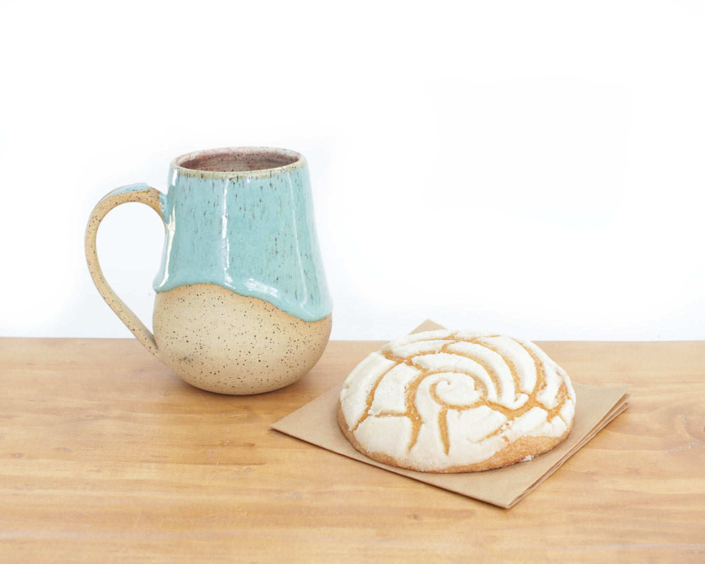 Arctic Mint Speckled Stoneware Mug
