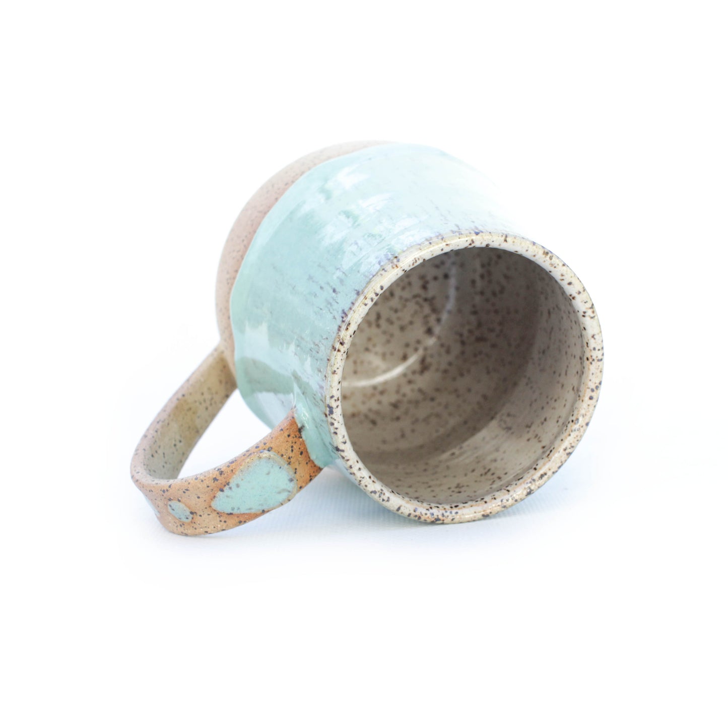 Arctic Mint Speckled Stoneware Mug