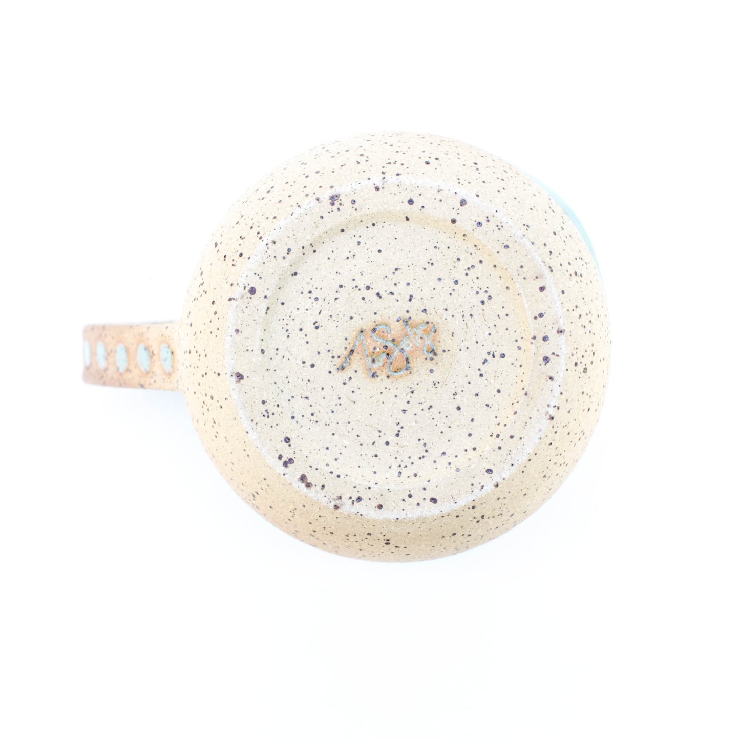 Arctic Mint Speckled Stoneware Mug