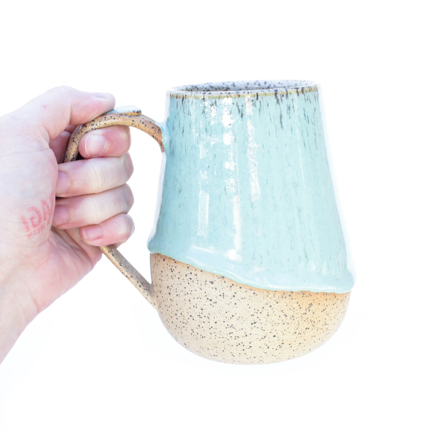Arctic Mint Speckled Stoneware Mug